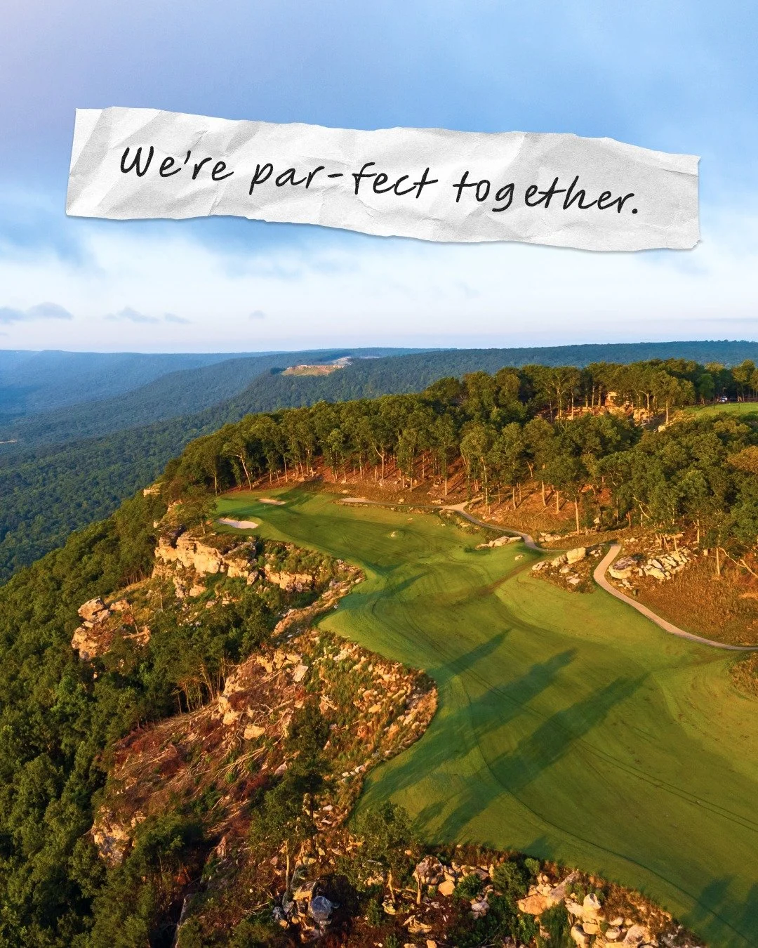 Roses are red, violets are blue, I'd rather be playing golf, and so would you ⛳ 
Happy Valentine's Day from our course to yours! Share a Valentine with who you&rsquo;re inviting to your next tee time.