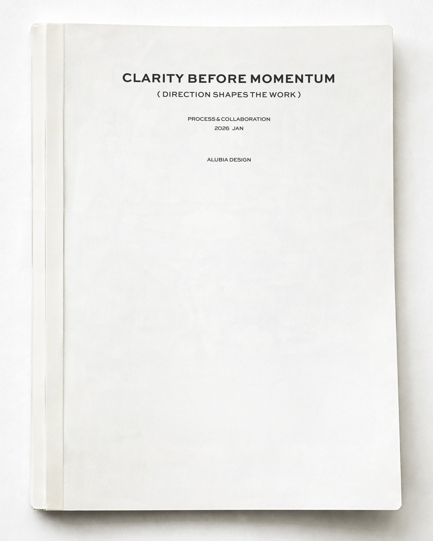 The most successful collaborations usually share a few things.

A sense of direction, even if it&rsquo;s still coming together.
Time and space to think things through.
And a shared value for clarity over urgency.

When those are present, the work flo