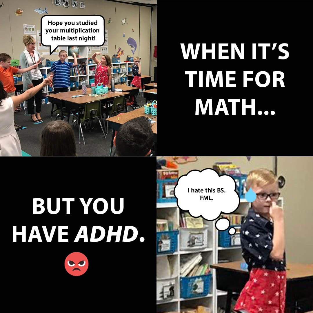 Does anyone else associate poor math skills with their ADHD? 😭
#adhdbrain #adultadhd #adultadhdawareness #adhd #adhdmemes #neurodivergent