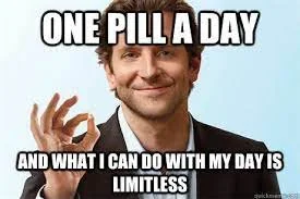 Limitless pill; stimulants for adhd