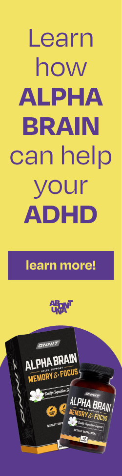 Alpha Brain for ADHD purchase it on Amazon