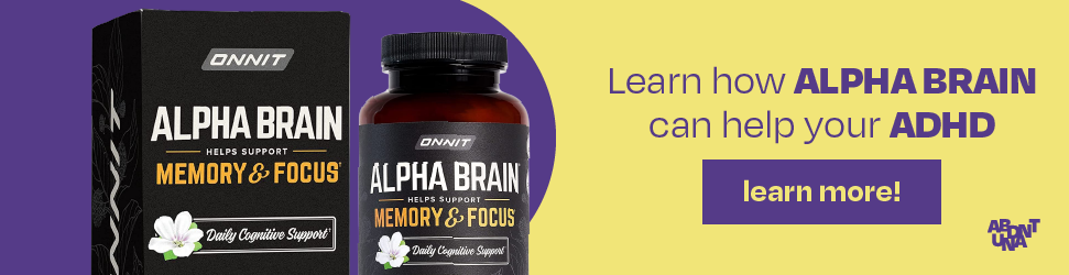 Try Alpha Brain for ADHD