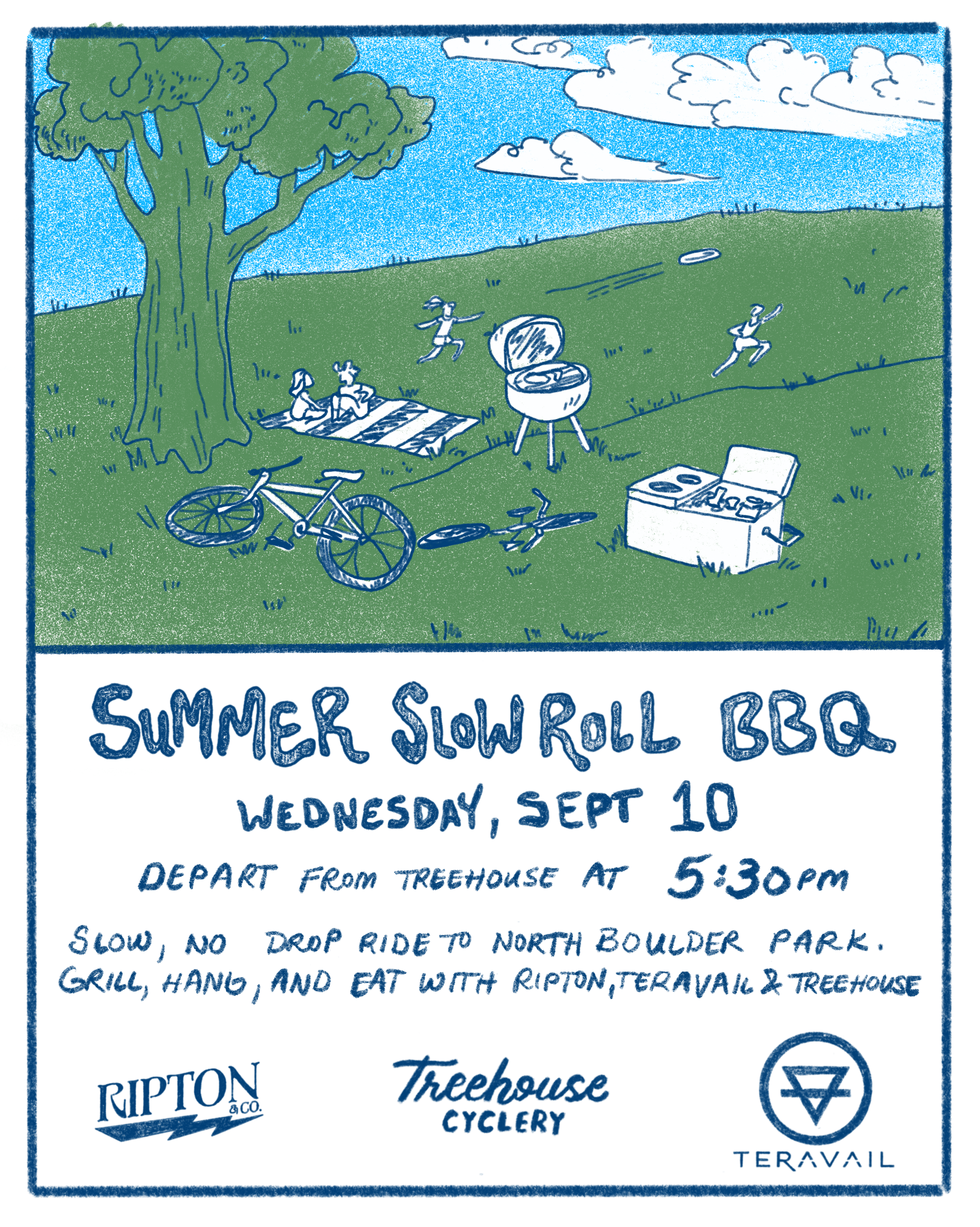 Ripton x Teravail x Treehouse Summer Slow Roll BBQ