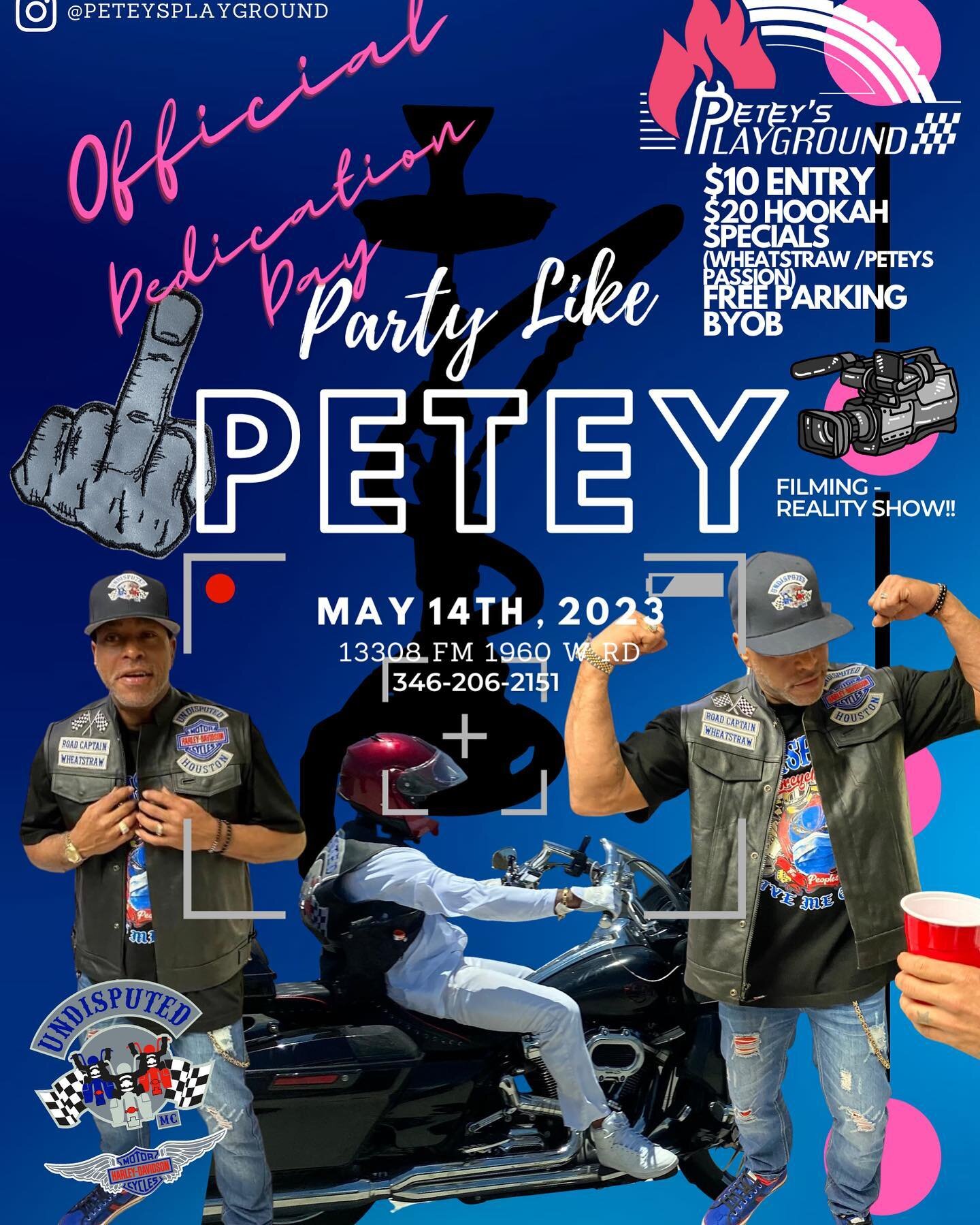 First official #PeteyDay this Sunday the 14th at 4pm ! Come help us celebrate the life of the Champ 🕊️💕
(FILMING WILL BE IN PROGRESS.)