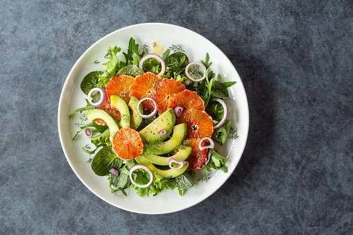 Hummingbird Recipe. Marge’s Avocado Citrus Salad
