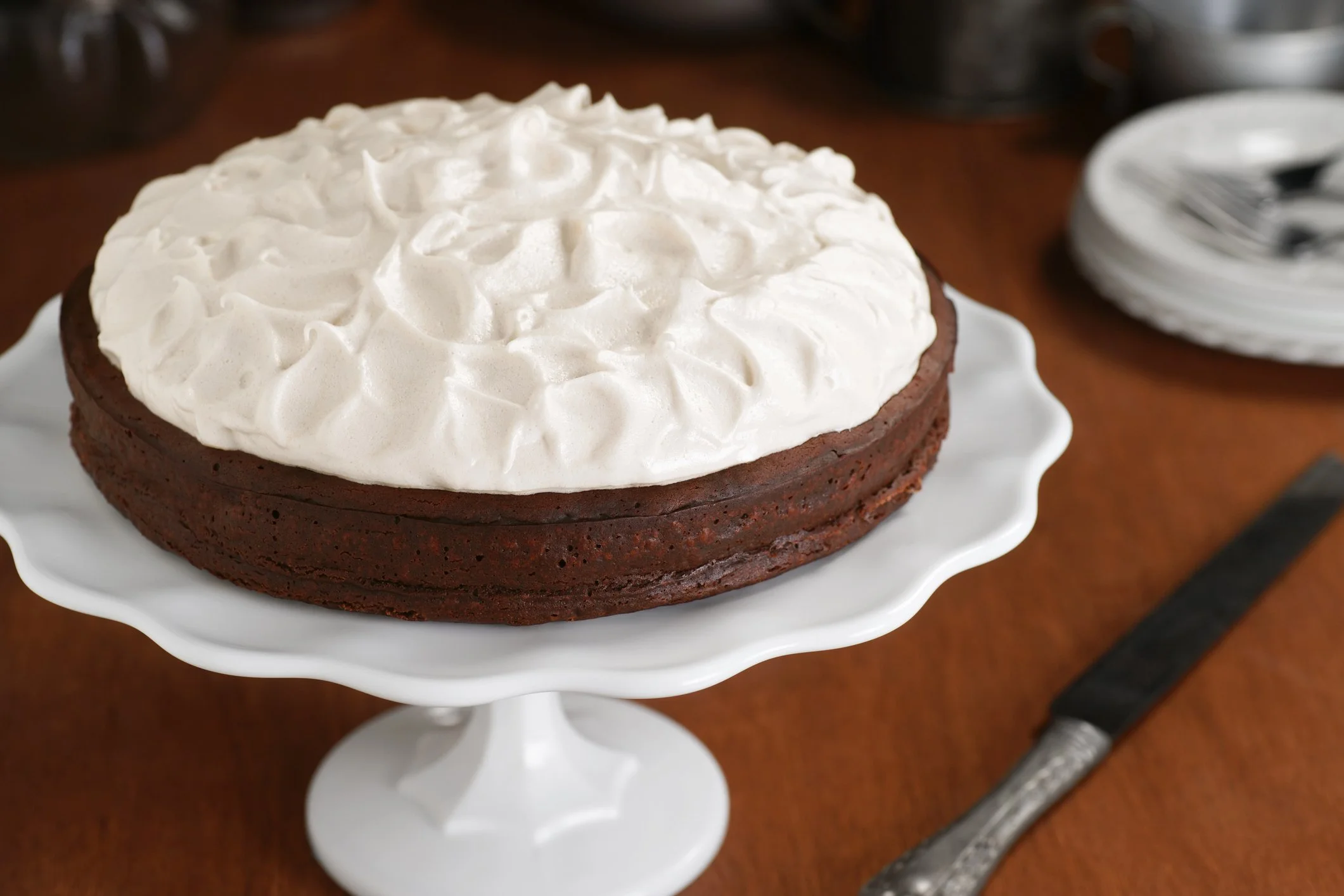 Chocolate Guinness Cake. Recipe from
 Nigella Lawson. Céad Míle Fáilte!
 One hundred thousand blessings to you!