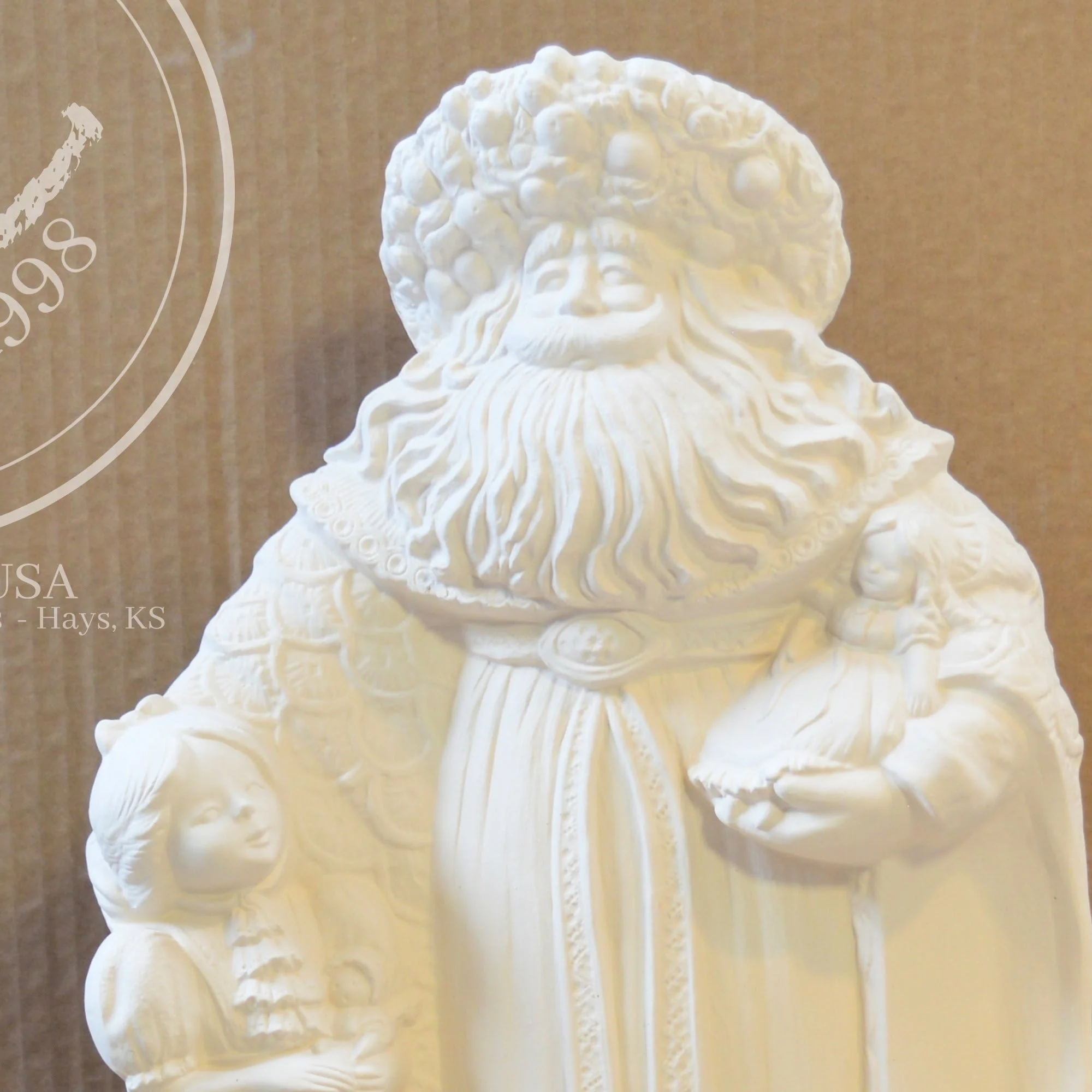 GrapeVine Ceramics-Renaissance Santa IV-Gare 2382.4.jpg