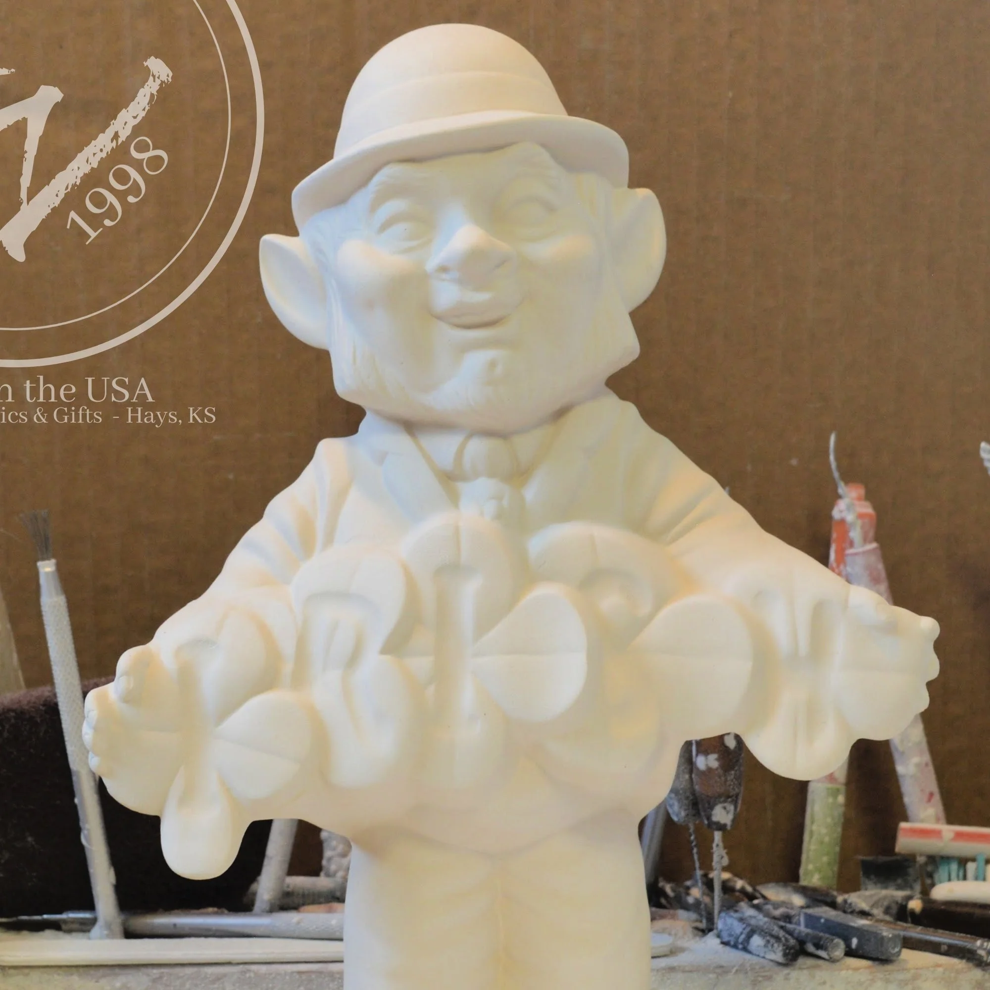GrapeVine Ceramics-Leprechaun Greeter-Kansas 144 copy.2.jpg