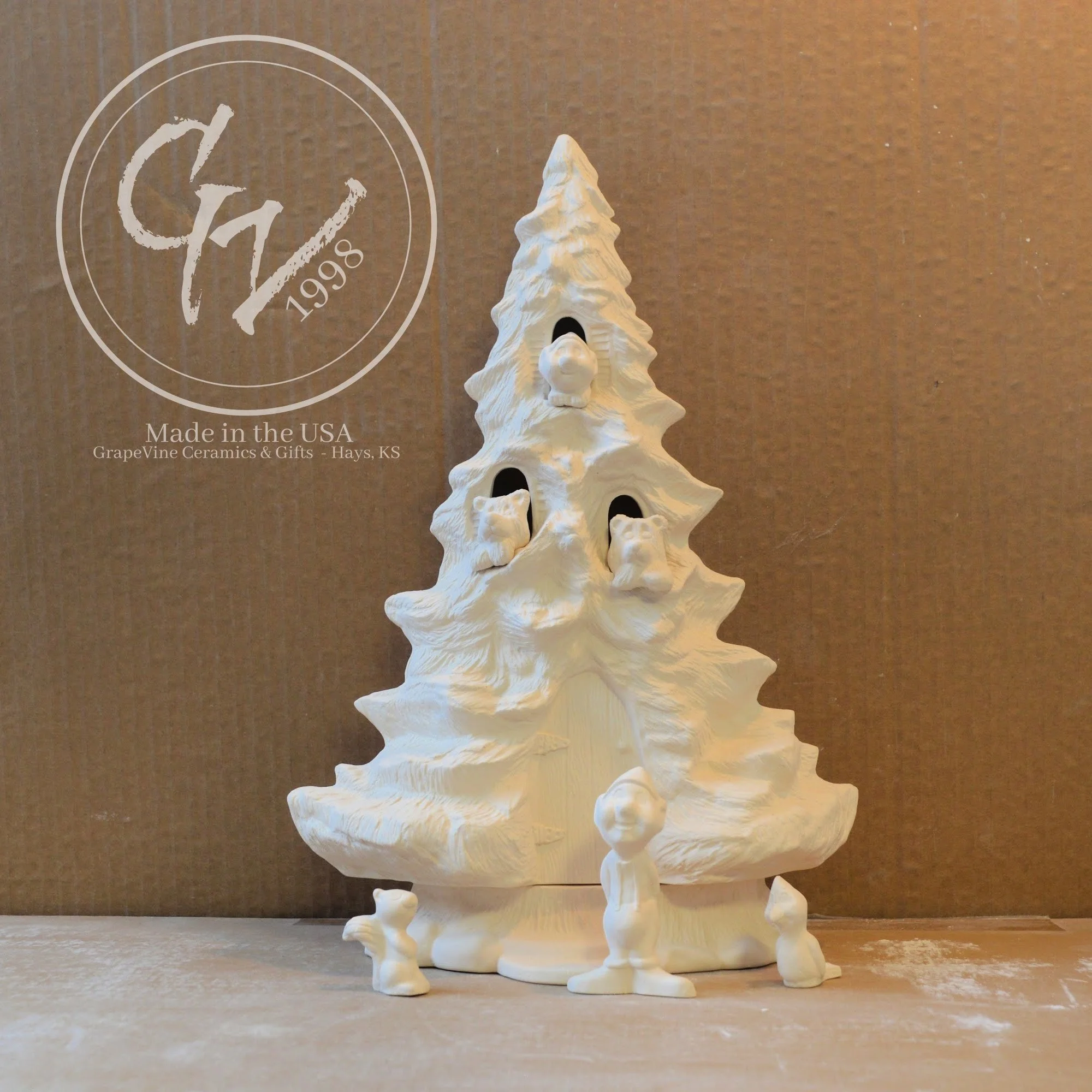 GrapeVine Ceramics-Christmas Tree House-Doc Holliday 914-915 copy.2.jpg