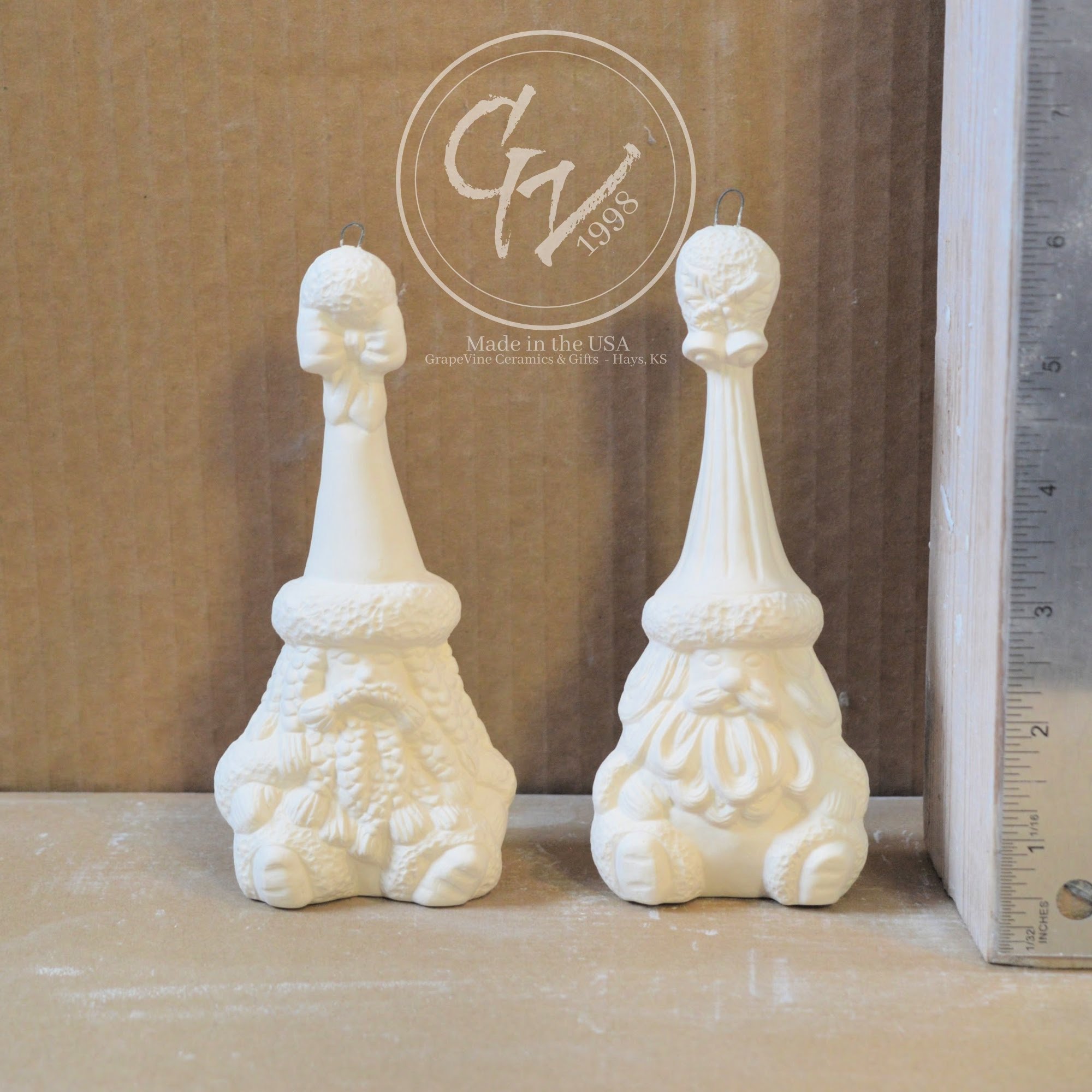 GrapeVine Ceramics-Santa Ornaments-Teddy Bear 657.0.jpg