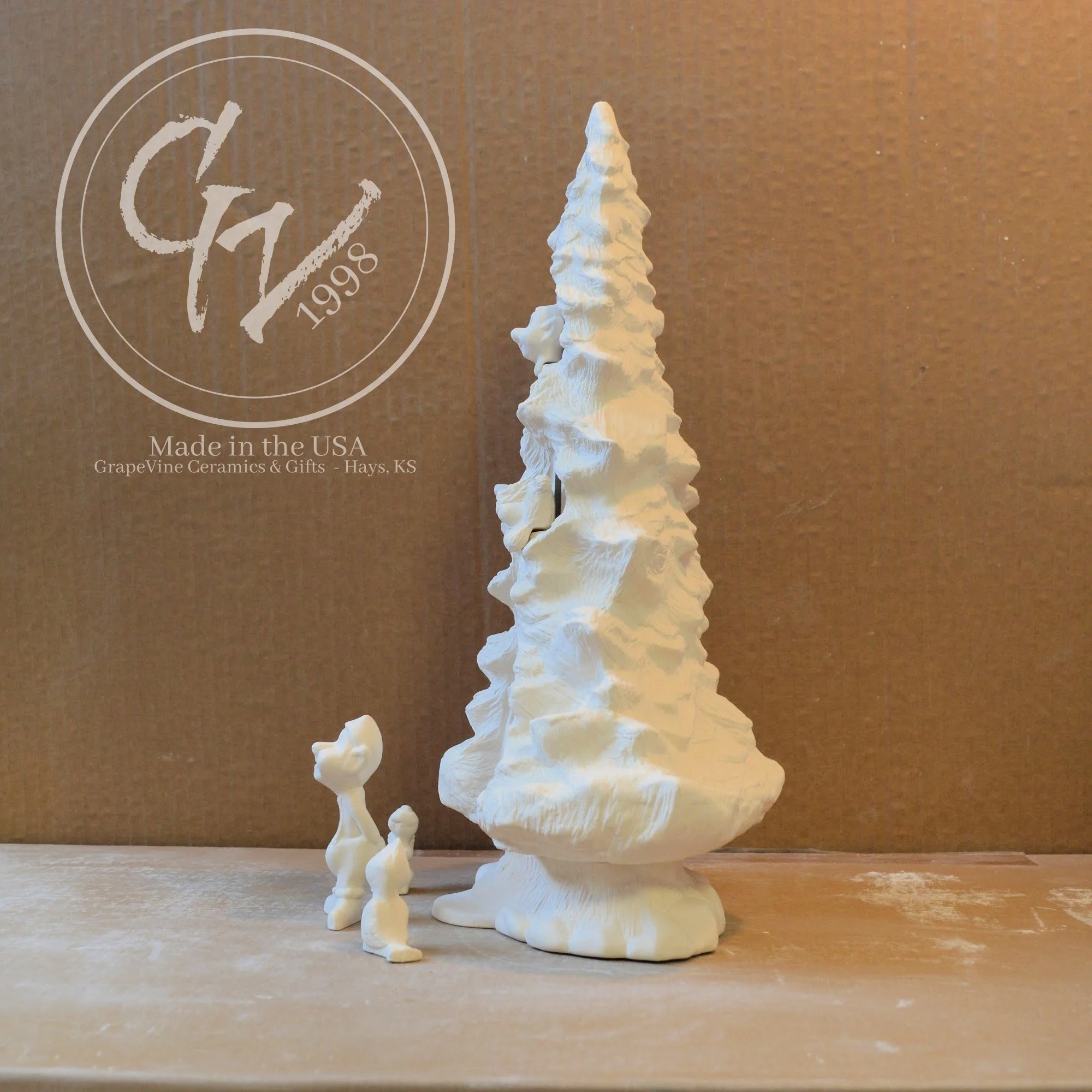GrapeVine Ceramics-Christmas Tree House-Doc Holliday 914-915.3.jpg