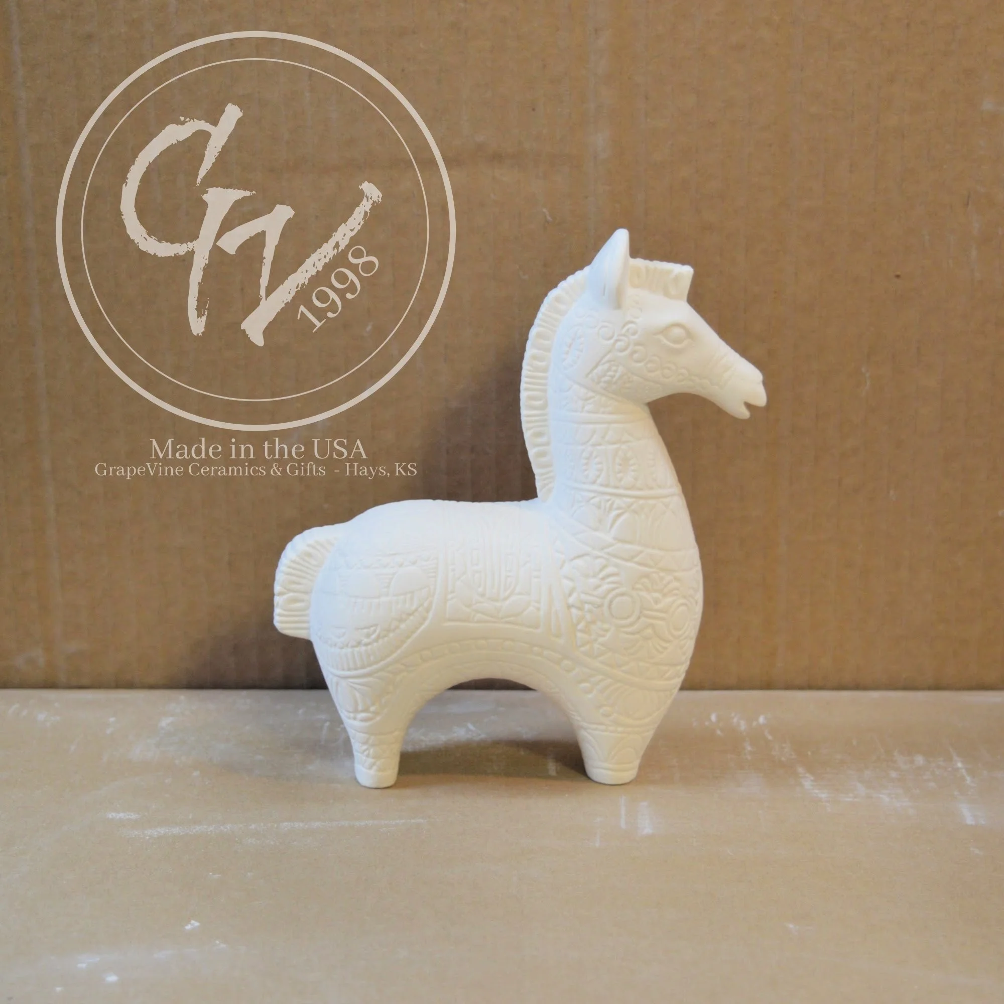 GrapeVIne Ceramics-Contemporary Hourse-Duncan DM184.1.jpg