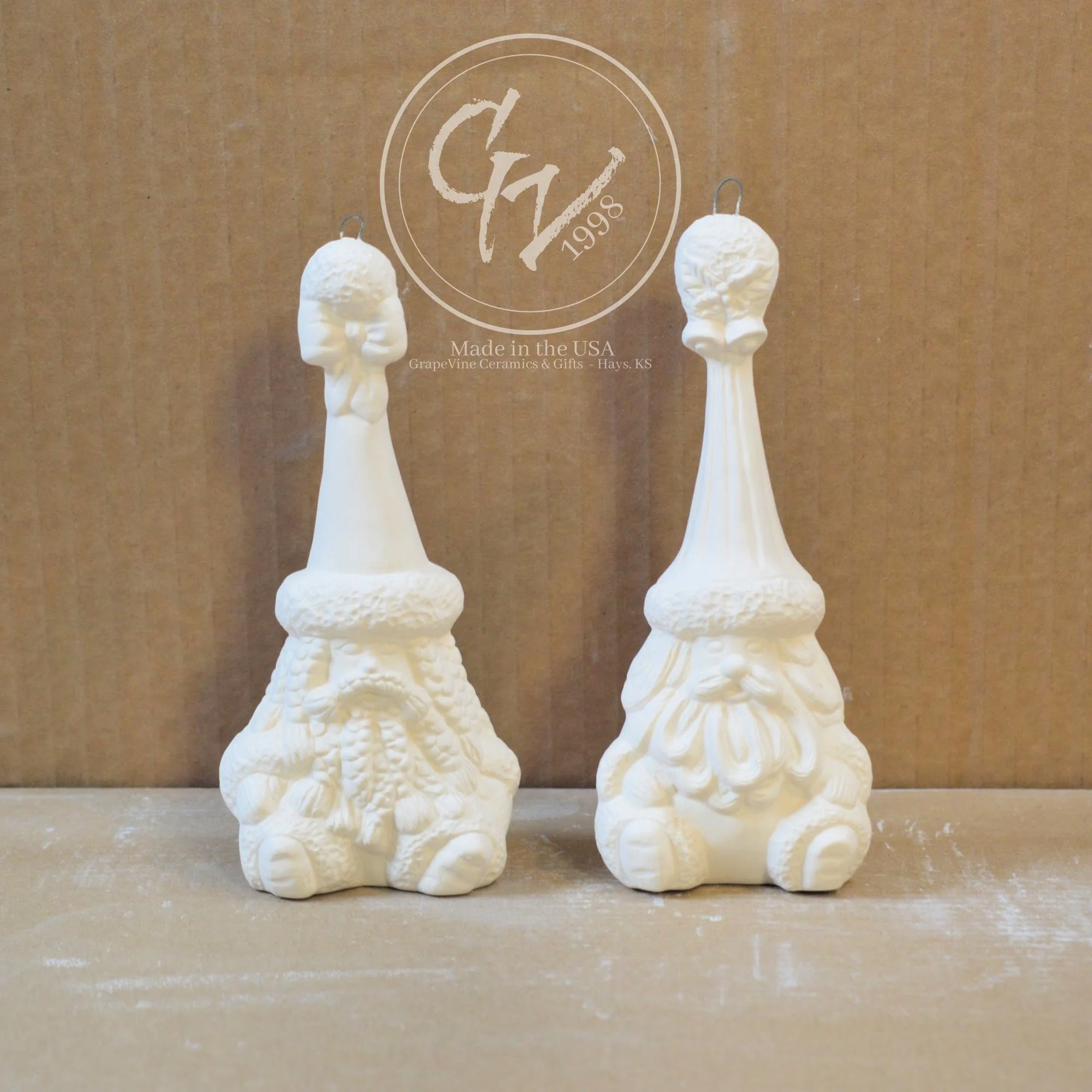 GrapeVine Ceramics-Santa Ornaments-Teddy Bear 657.2.jpg