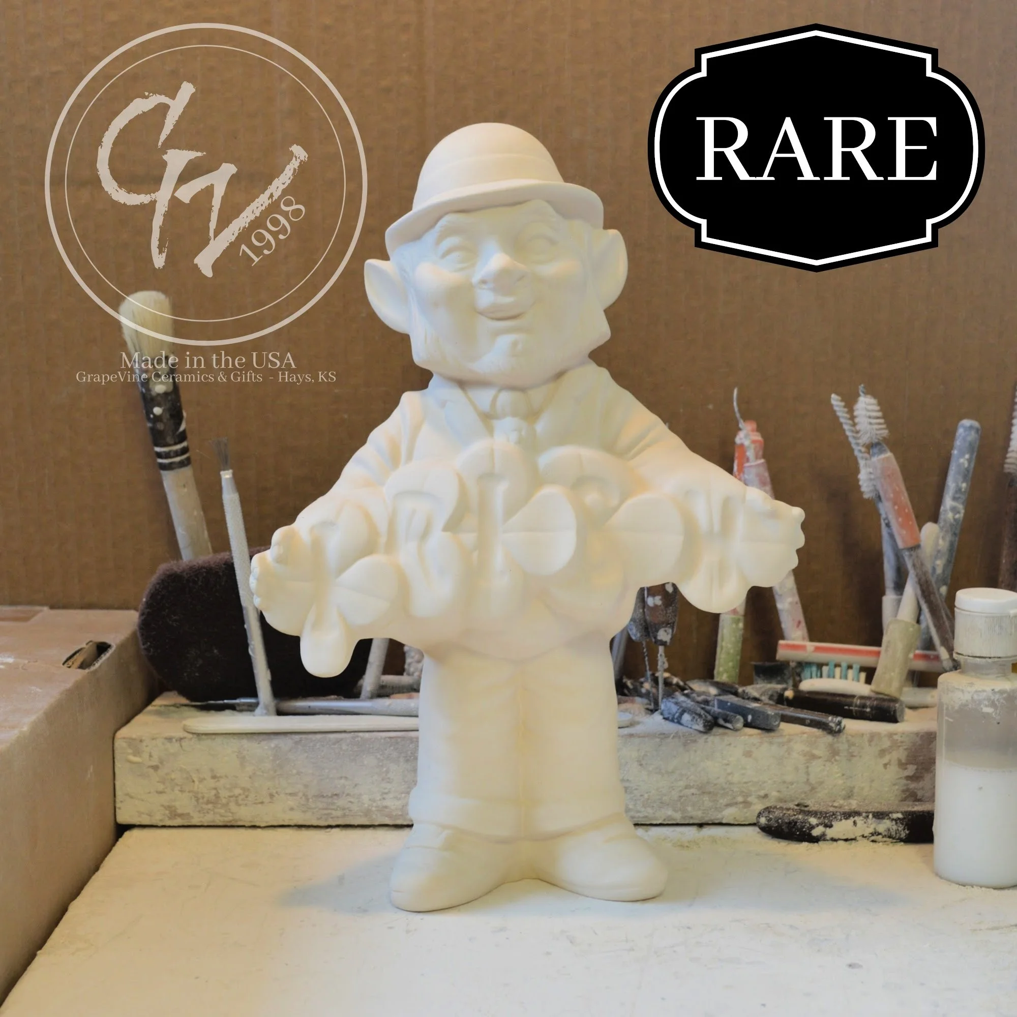 GrapeVine Ceramics-Leprechaun Greeter-Kansas 144.7.jpg