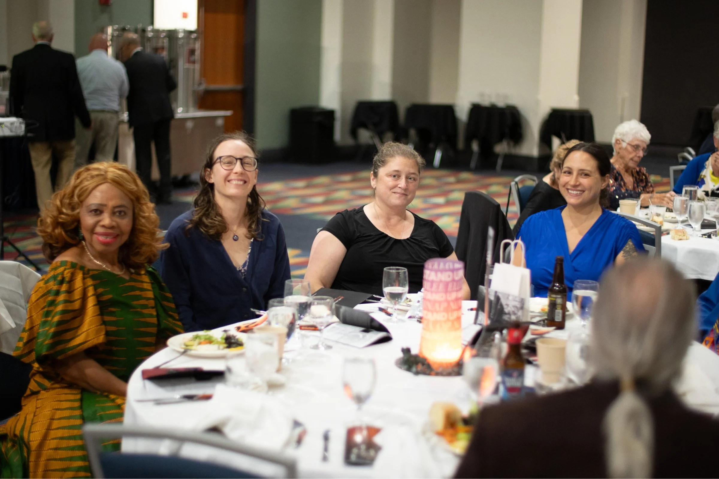 Gala Attendees at Table