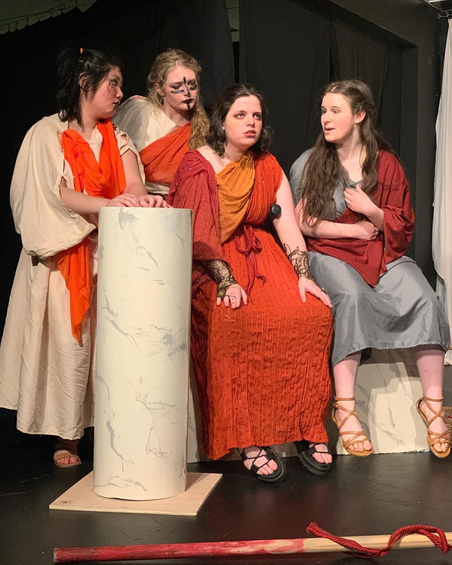 Dramafest Dress Rehearsal for MEDEA! 🎭 An incredible performance by cast and crew! #drama #dramafestival #medea #theater #acting #highschool #performingarts