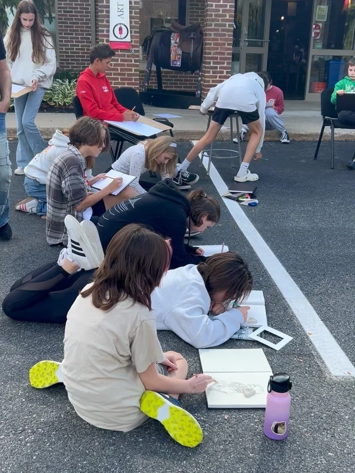 Middle School Life Drawing Class ✍️