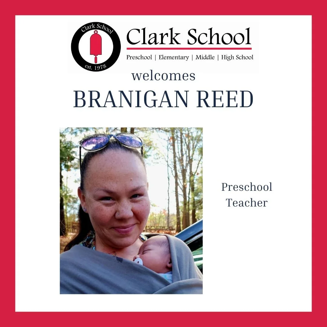 Please Welcome New Preschool Teacher, Branigan - to Clark School! ❤️

&quot;I have worked in education for over 15 years. I hold a BA in Theatre Education, a MEd in Foundations of Waldorf Education, and a Yoga Teaching Certification.
I love incorpora