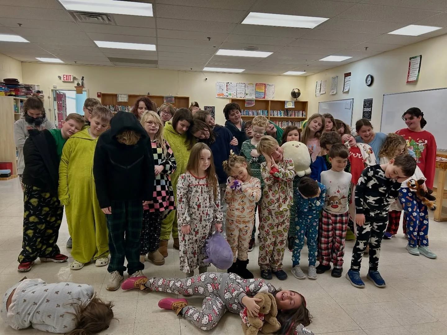 Spirit Week Day 1: Pajama Day! 💤