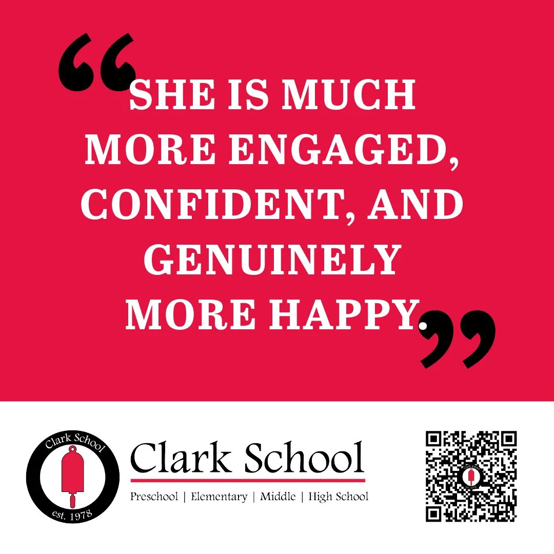 ✨ Parent Testimonial Spotlight ✨
"Our daughter is more engaged, confident, and happy at Clark &mdash; she&rsquo;s truly flourishing both academically and personally.&rdquo;

Want to hear more stories like this?
Join us at our February 7th Open H