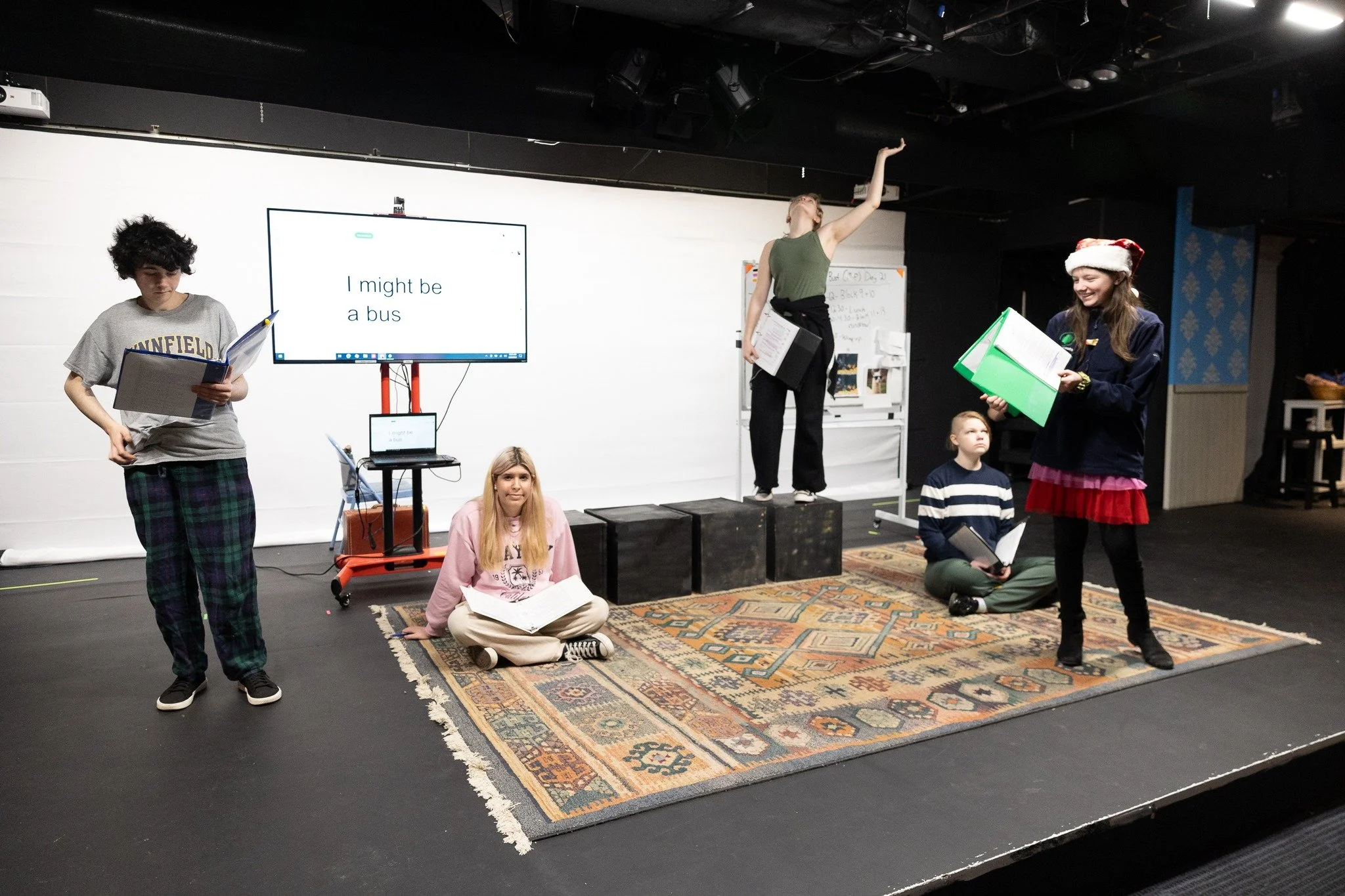 From script to stage in just two weeks! 🎭

Our High School students (and a few younger ones) are currently deep in their METG (Massachusetts Educational Theater Guild) Festival Mini Course. 

This intensive, hands-on experience is part of our commit