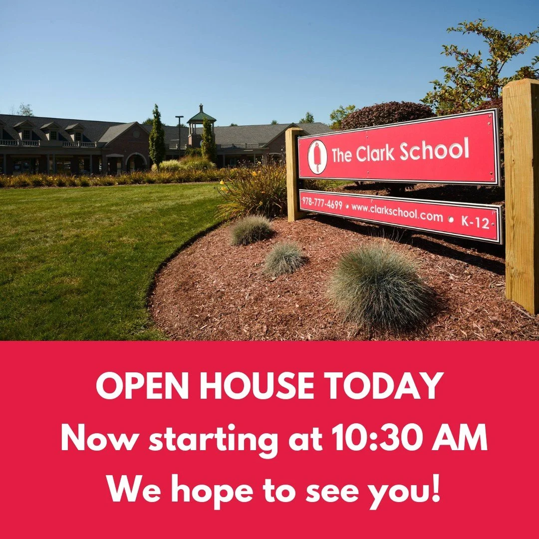 Happening today &rarr; Open House at 10:30 AM

Thinking about Clark? Stop by, meet our team, and explore the school.

Walk-ins welcome!