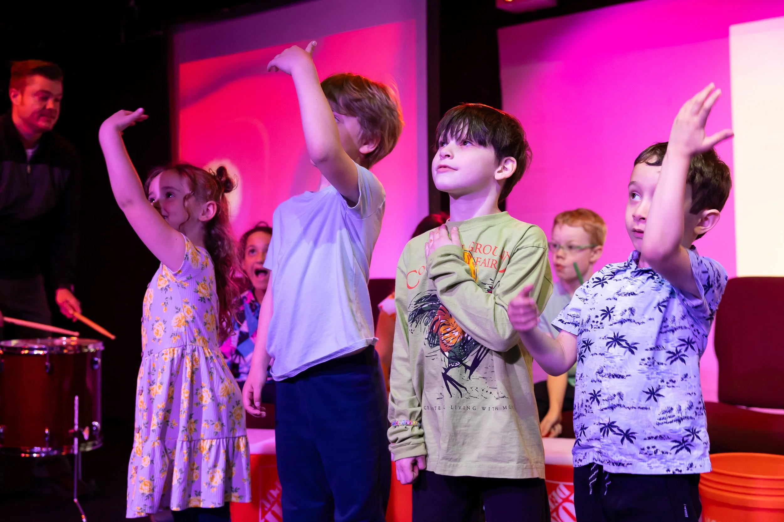 Today, we are celebrating our Spring Showcase students! 

Our Lower and Middle School Spring Showcase was a joyful celebration of the arts, highlighting the creativity and talent of our students. The program featured bucket drumming, boomwhackers, da