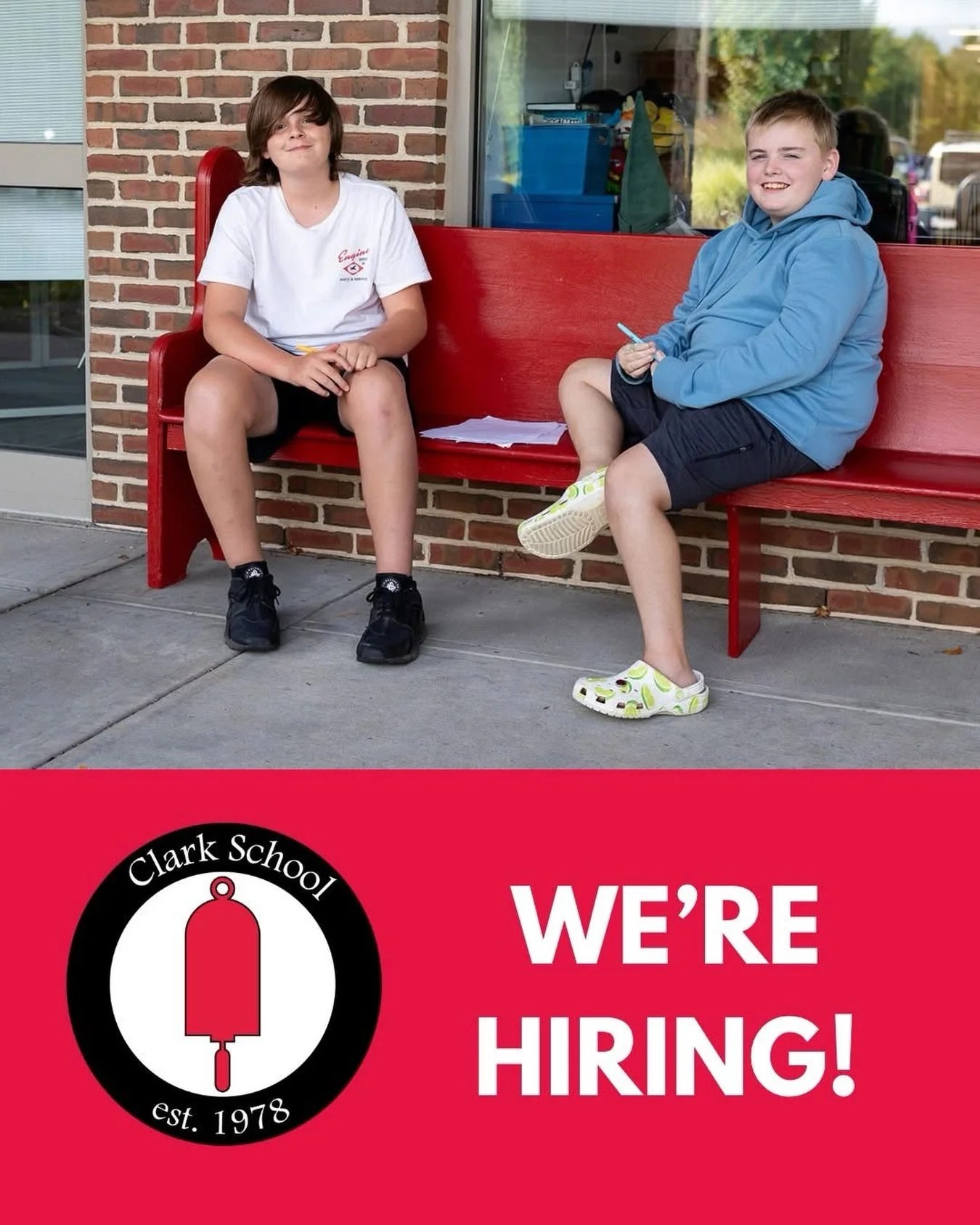 Join Our Team at Clark School!

We&rsquo;re currently hiring for multiple positions. If you&rsquo;re passionate about education, connection, creativity, and helping students thrive, we&rsquo;d love to hear from you.

At Clark, relationships matter. O