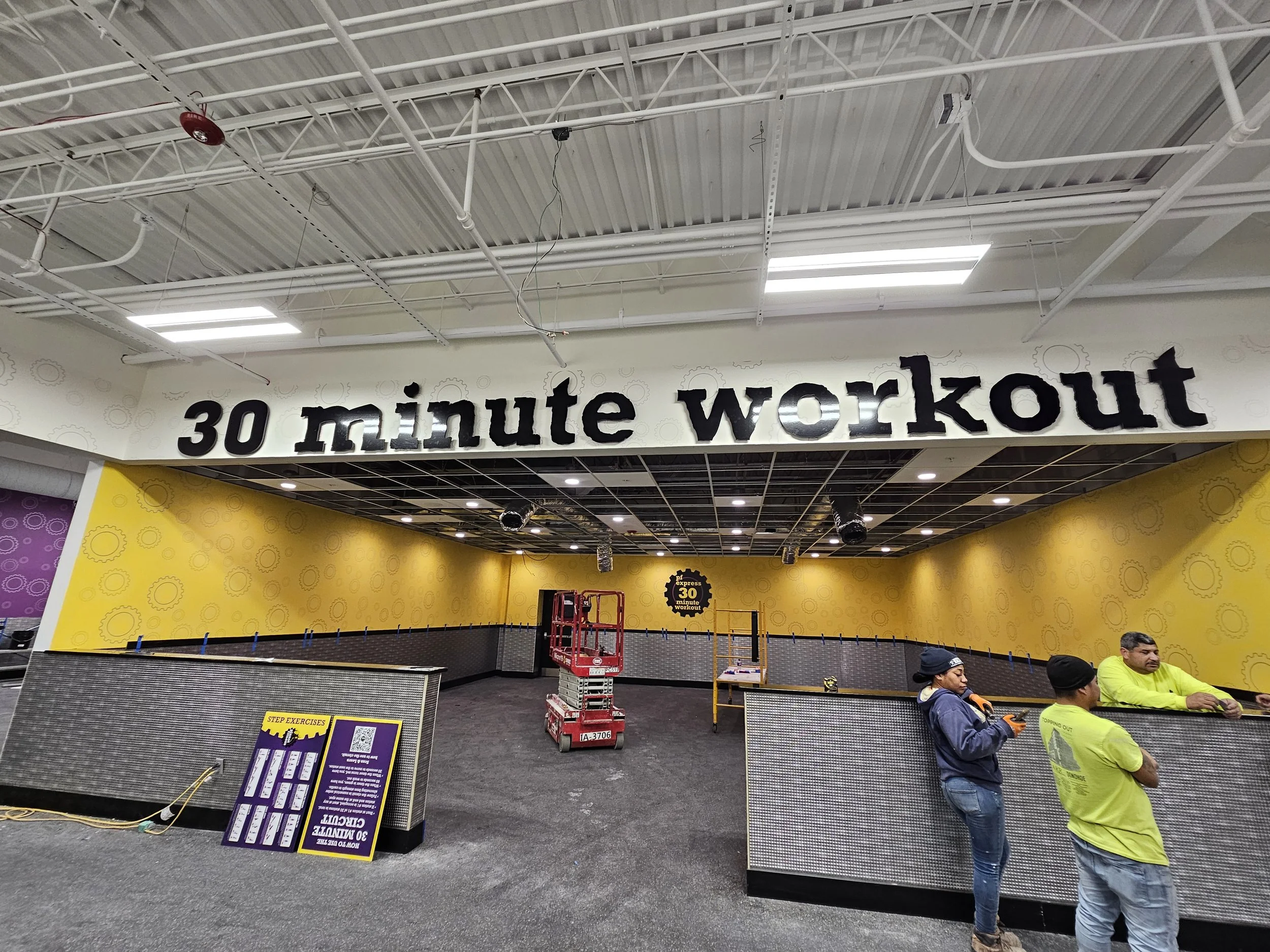 Interior Dimensional Letters
Planet Fitness
Indiana, PA