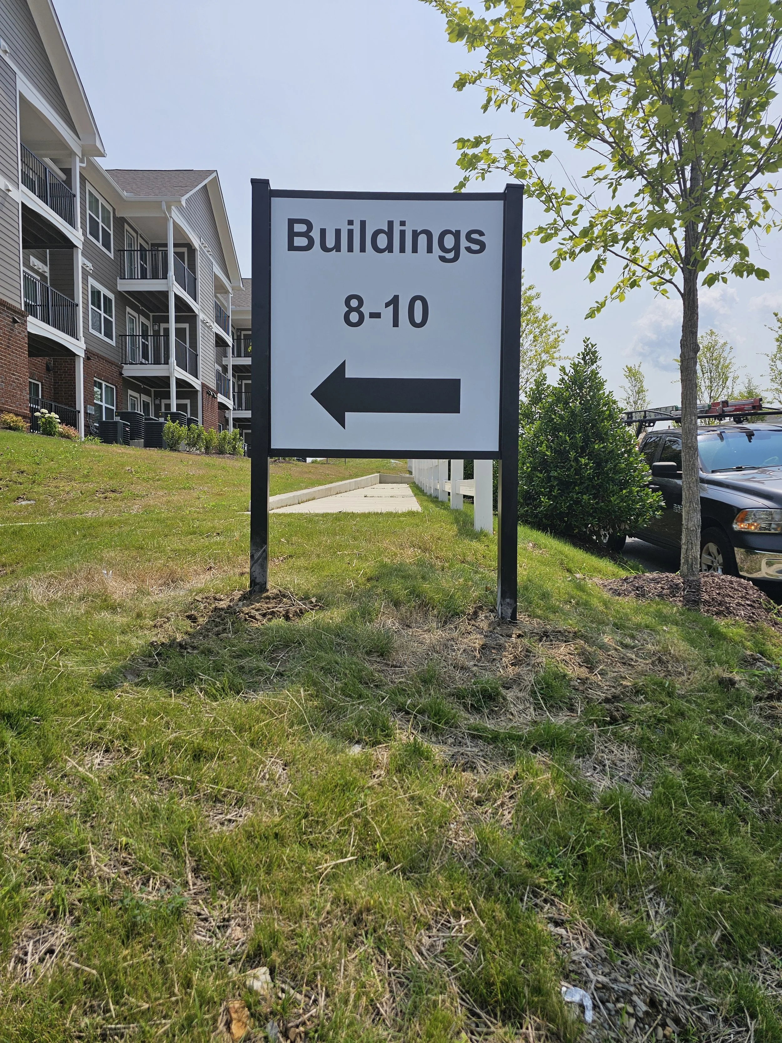 Building Directional
(Full Property Sign Package installed)
Ascent Apartments
Nashville, TN