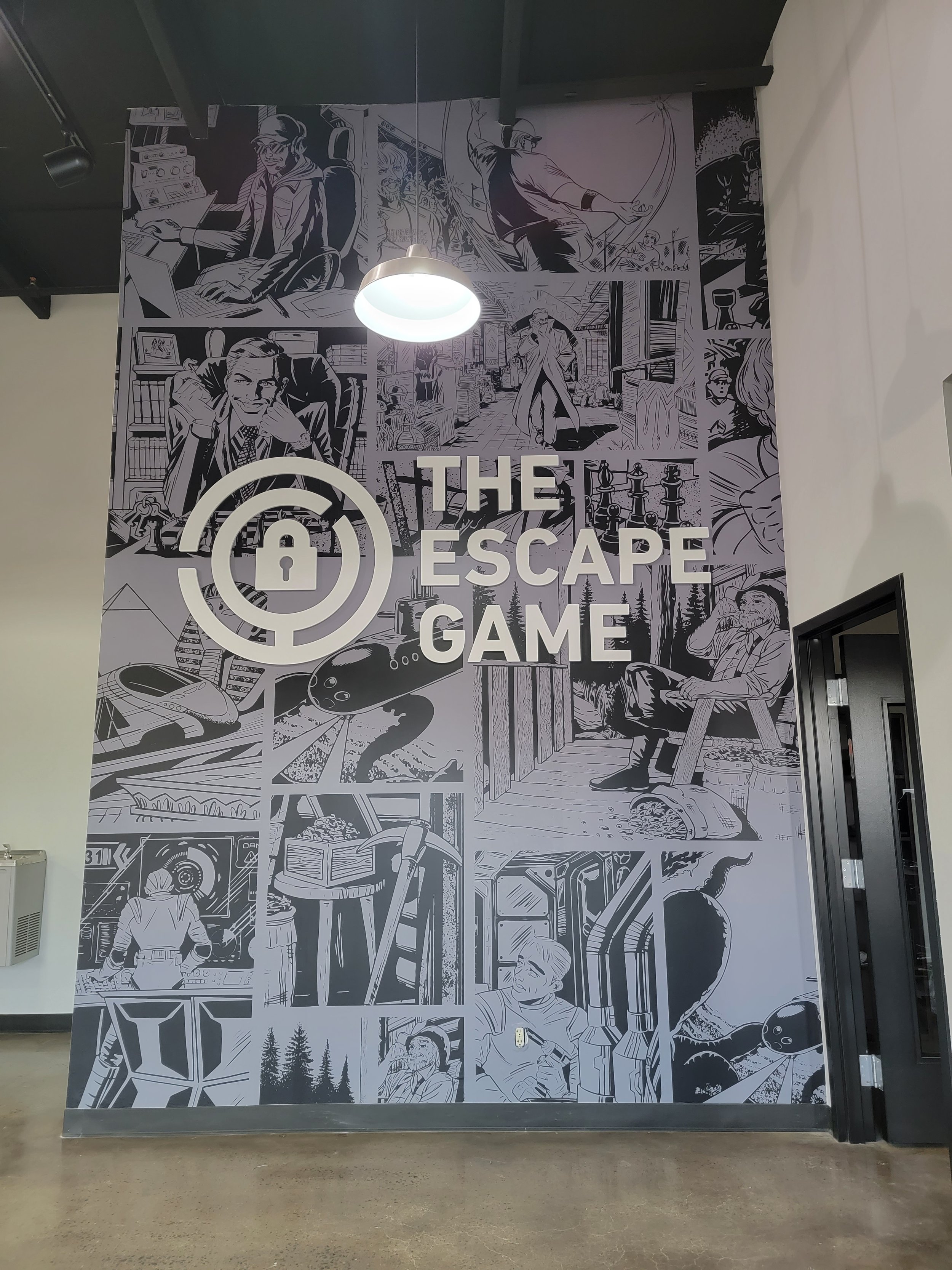 Vinyl Wall Wrap & PVC Dimensional Letters
The Escape Game Offices
Smyrna, TN