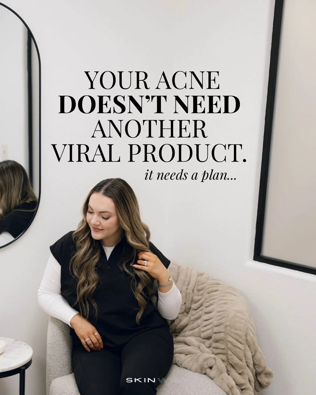 When acne feels unmanageable, it doesn&rsquo;t need another viral product. It needs a plan. 

A consistent, tailored @facerealityskincare at home routine + targeted office treatments are here to help you reach your skin goals.