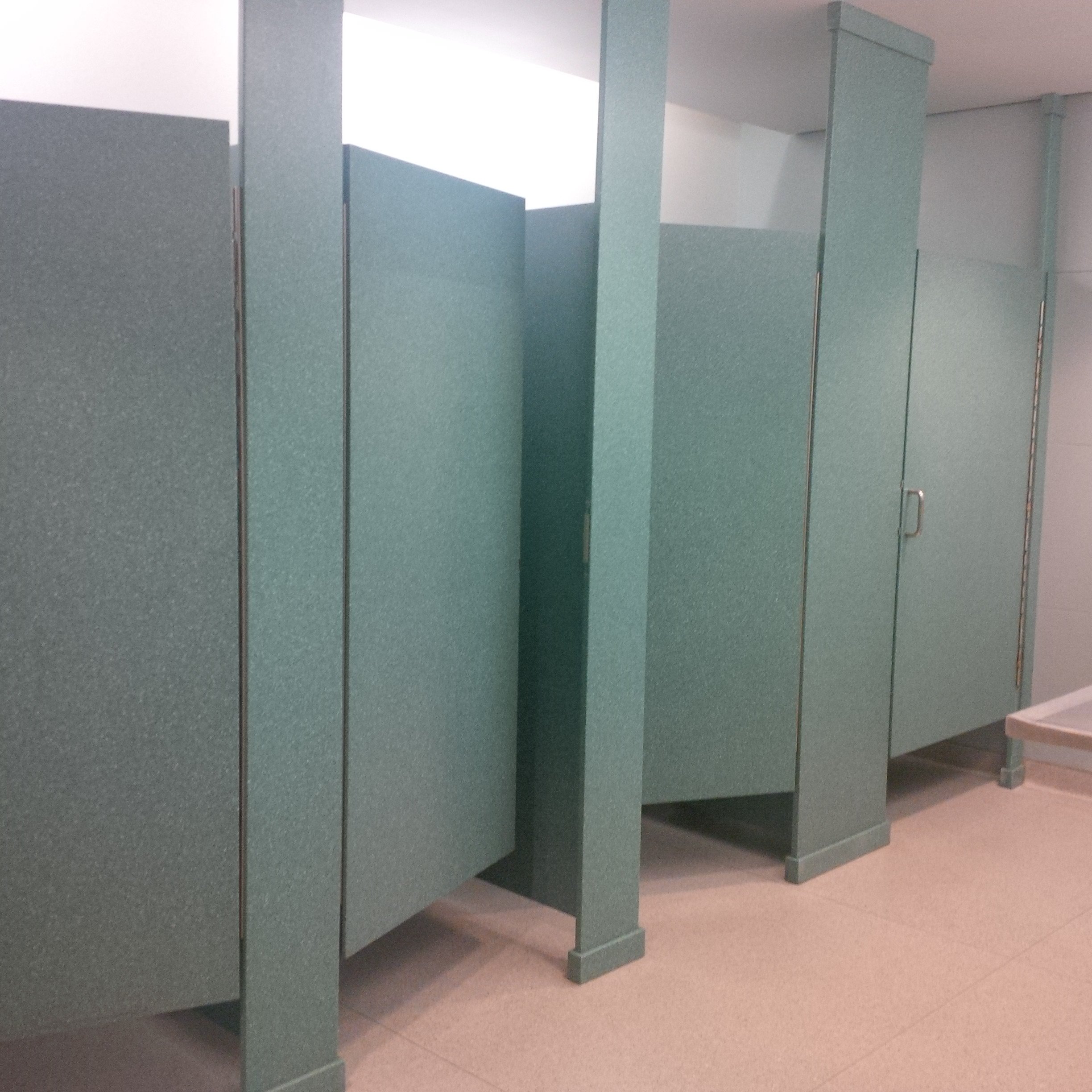 Shower Stalls - HDPE Solid Plastic - Partition Plus