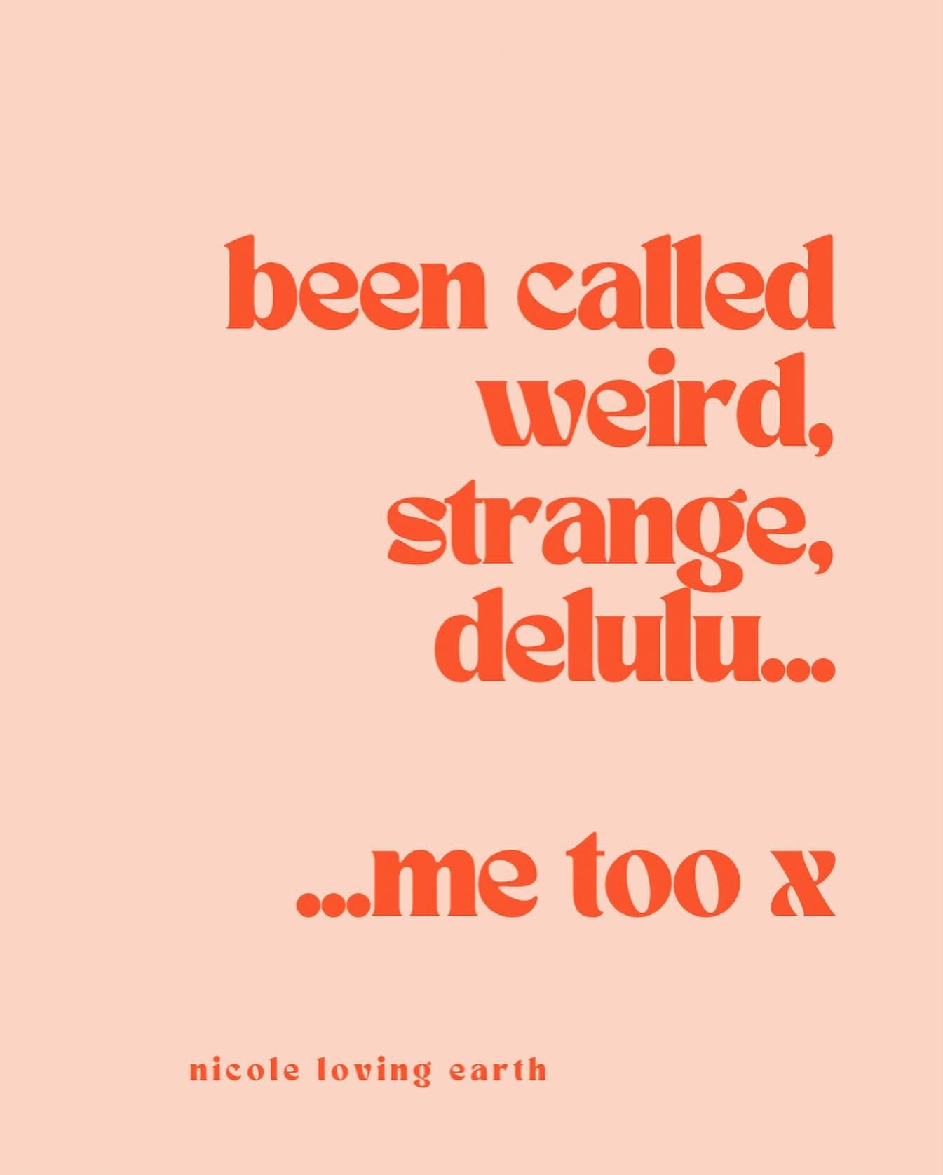 be weird baby, it looks good on you 👑

the world needs more weird 💋

nicole x

#beweird