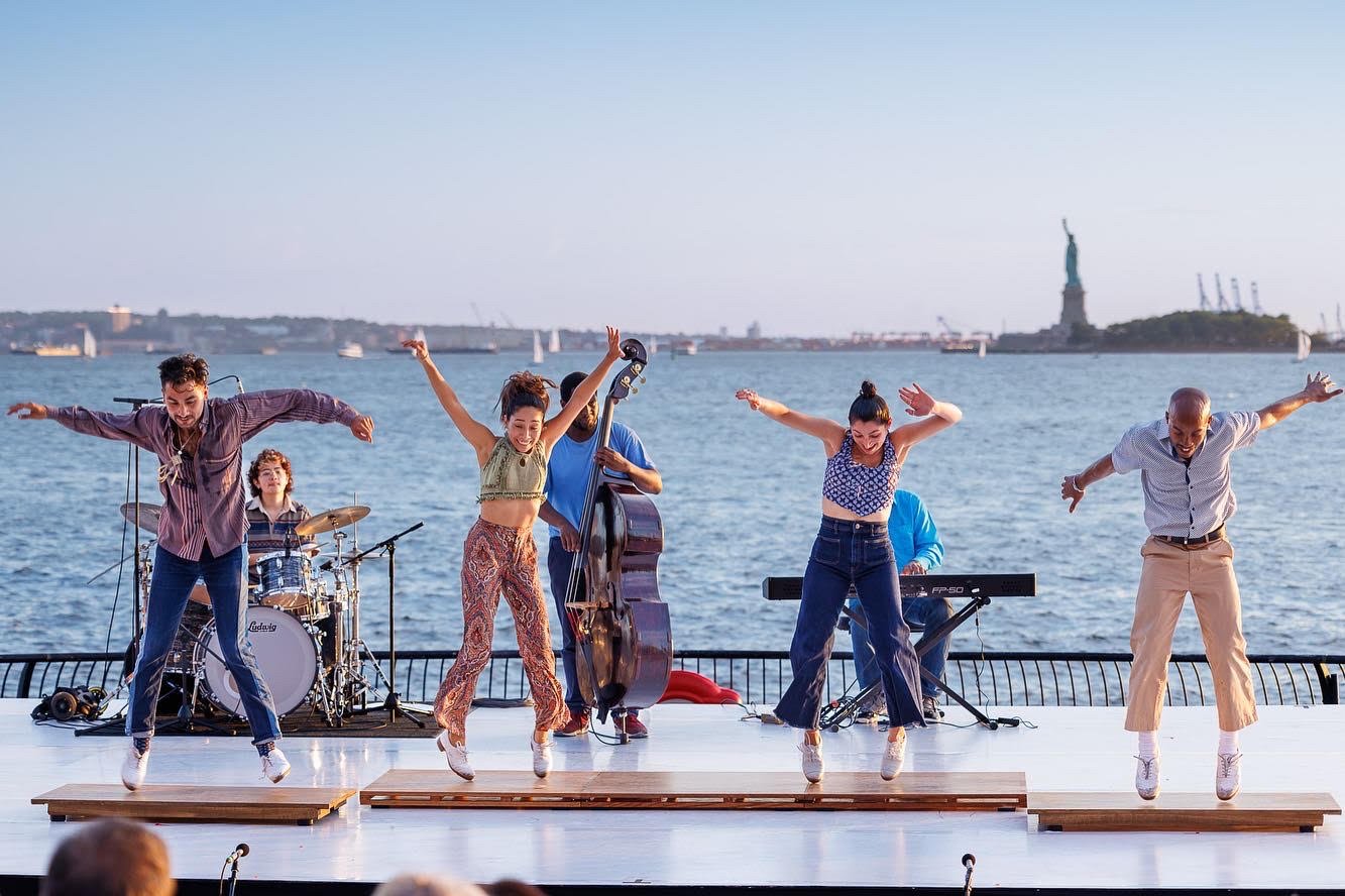Christina's "Free Spirits Suite" at Battery Dance Festival 2022 NYC, Photo by Frant Visuals