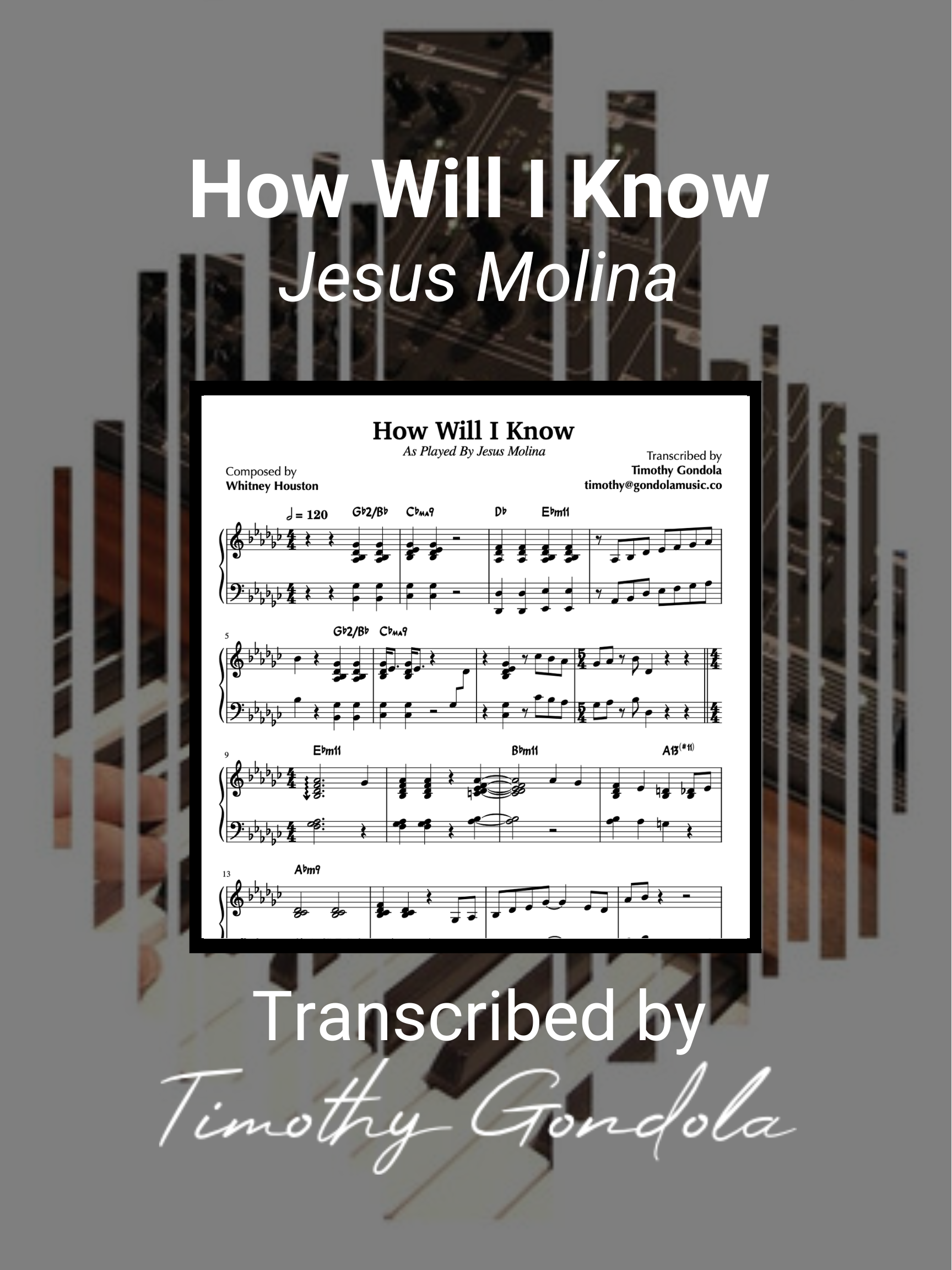[Jesus Molina] How Will I Know
