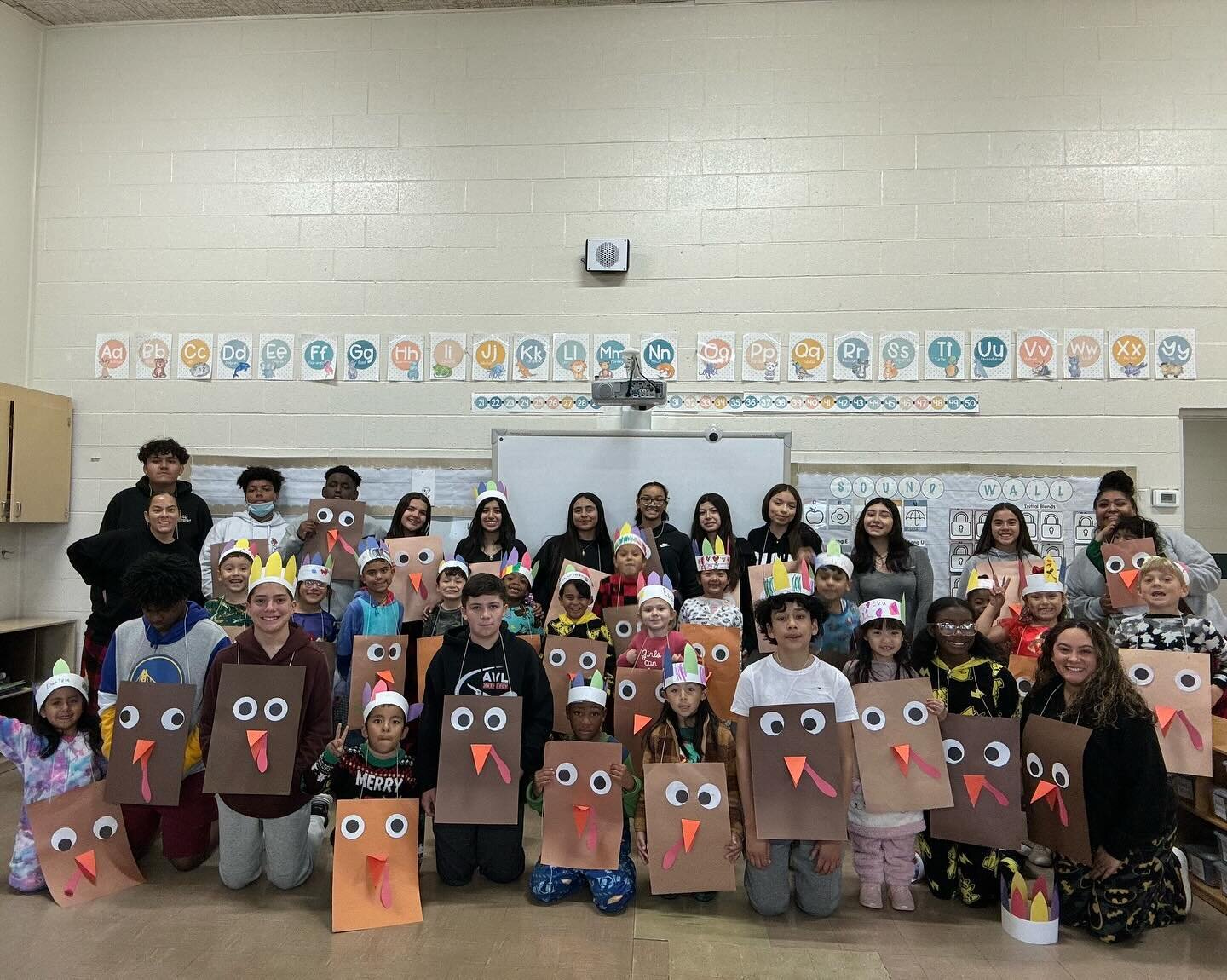 Wishing you all a happy Thanksgiving from kinder,1st grade and 8th grade! 

Kindergarten and 1st grade&rsquo;s Annual Turkey Trot