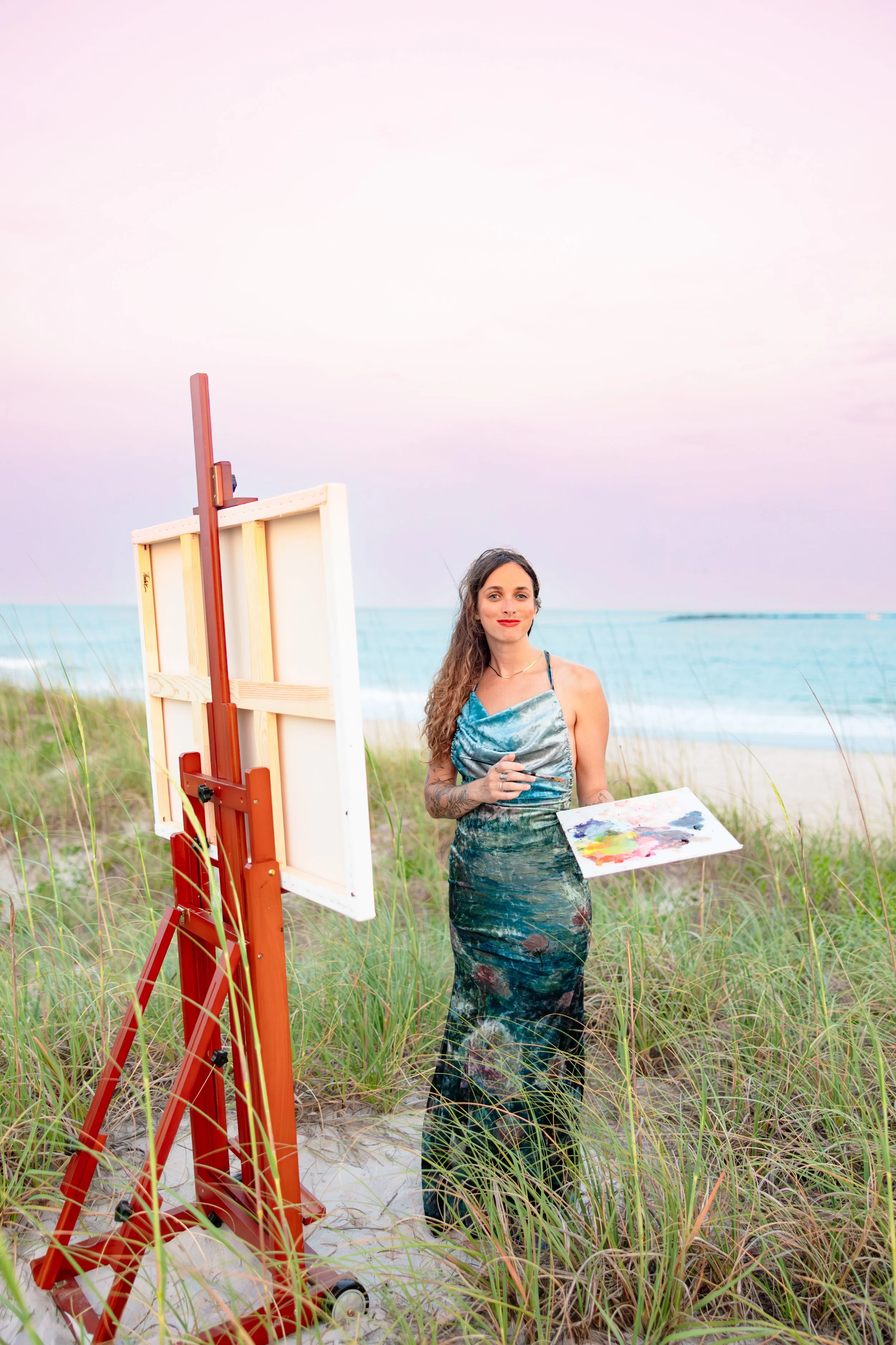 Live Wedding Painter in Wilmington NC