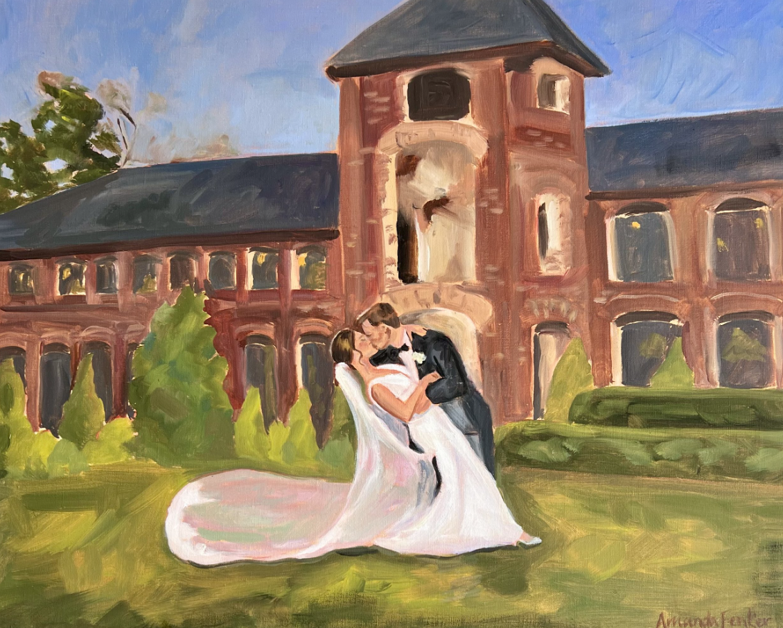 A Surprise for the Bride: Painting a Dream Wedding at Providence Cotton Mill