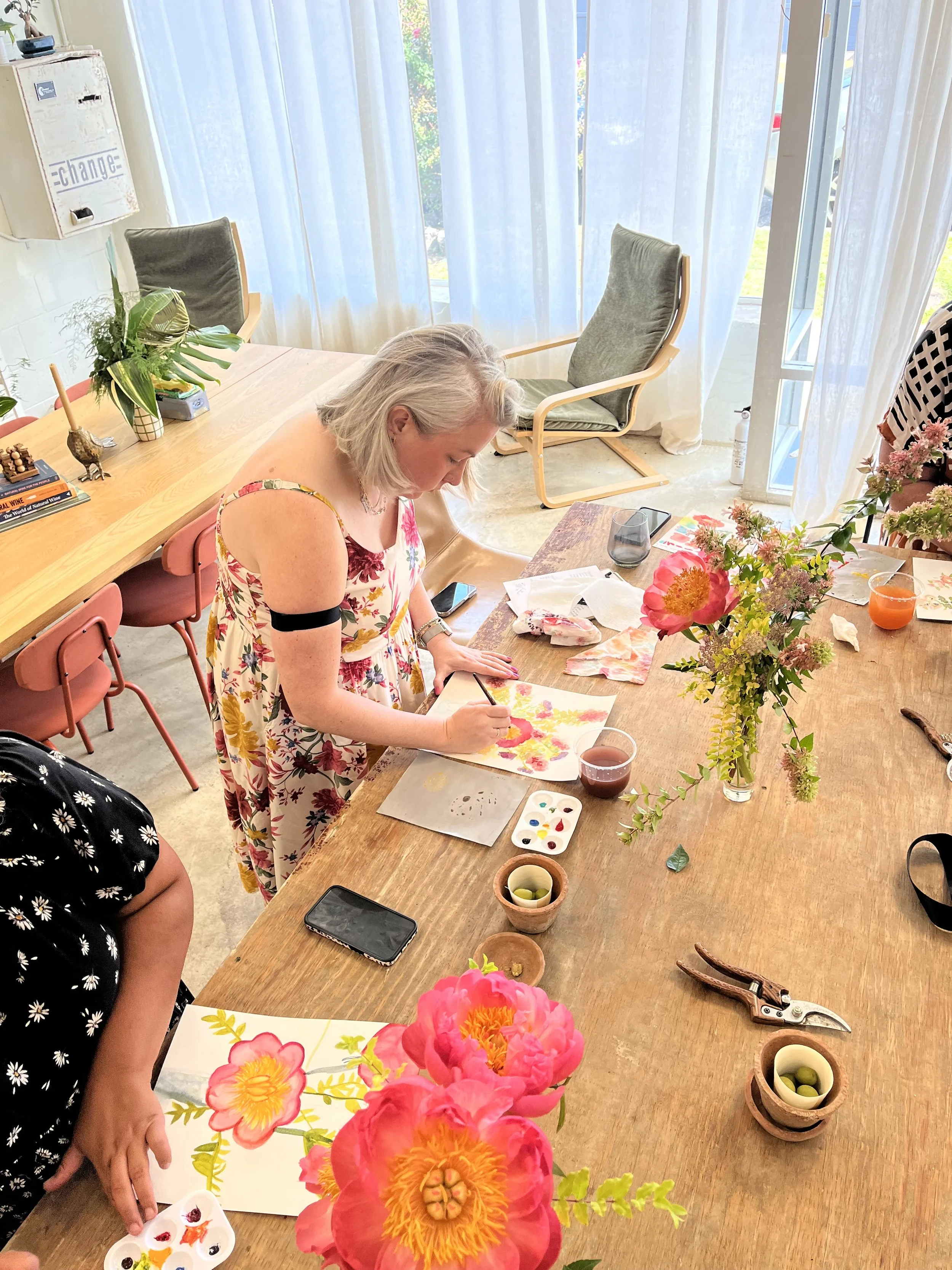 Watercolor Workshop at Perennial Harbor