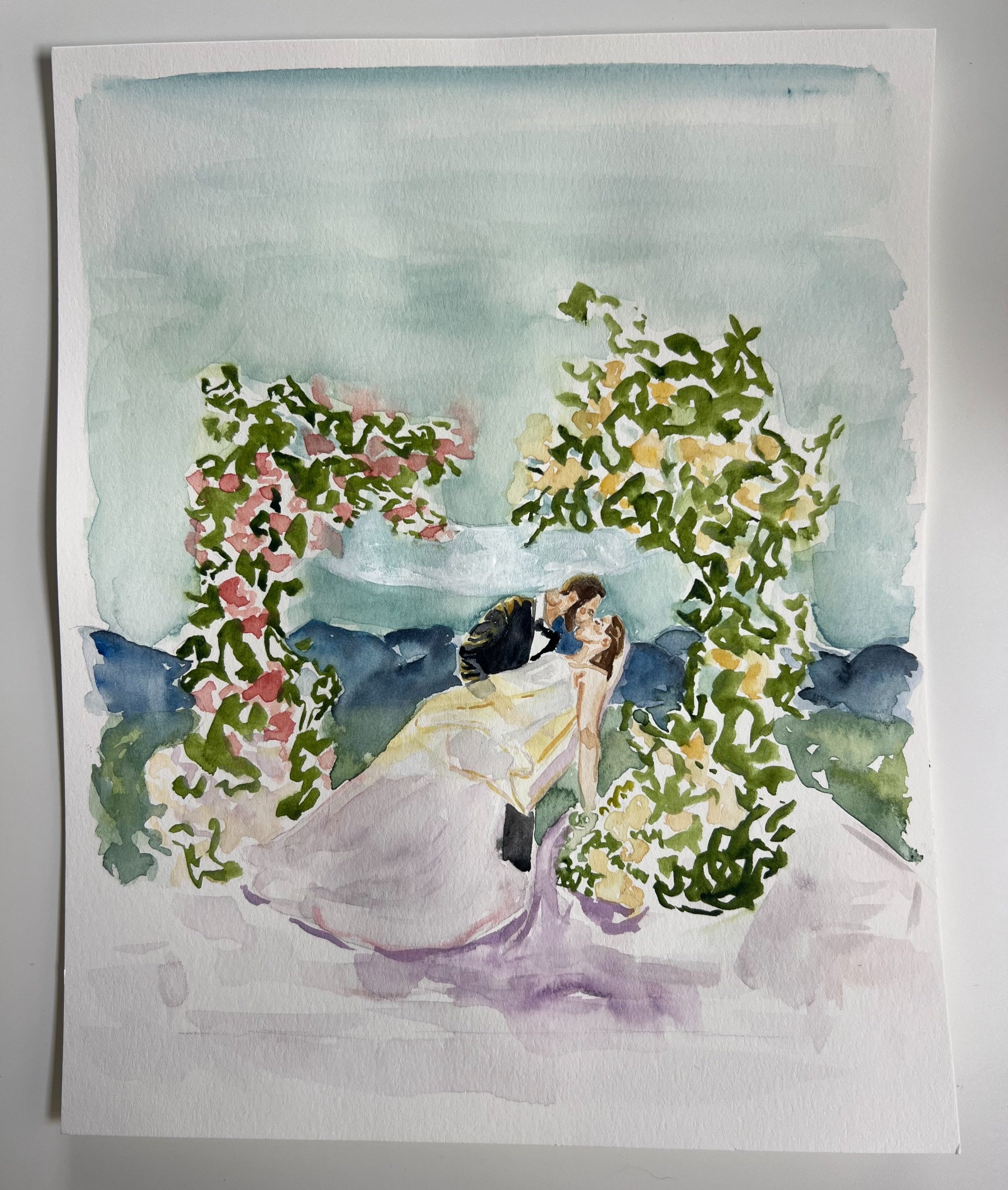 A planner gift from a wedding at The Biltmore in Asheville, NC