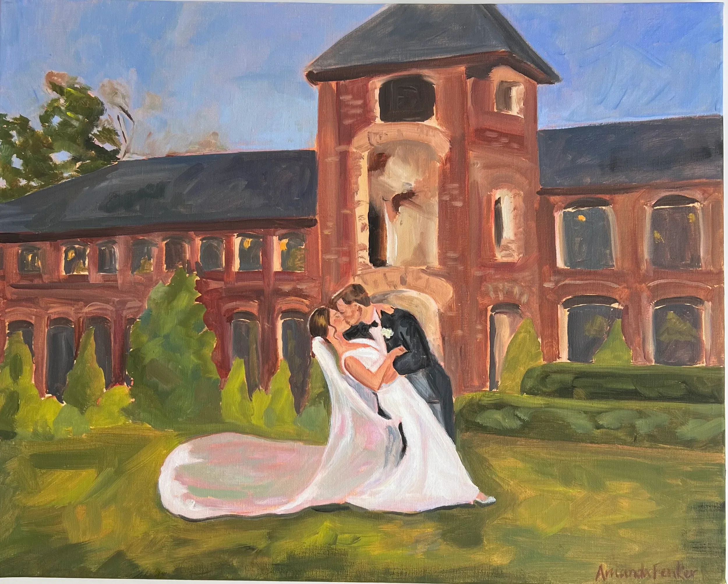 Why Modern Couples Are Hiring a Live Wedding Painter