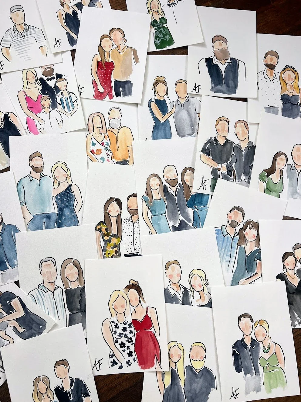 Wedding guest portrait examples in Fort Wayne, IN