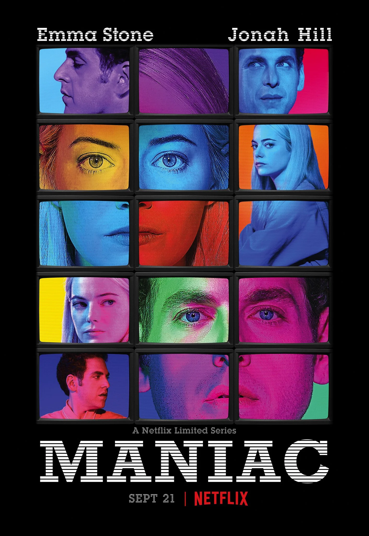 Netflix series 'Maniac' poster