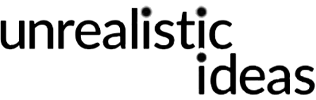 unrealistic ideas Logo