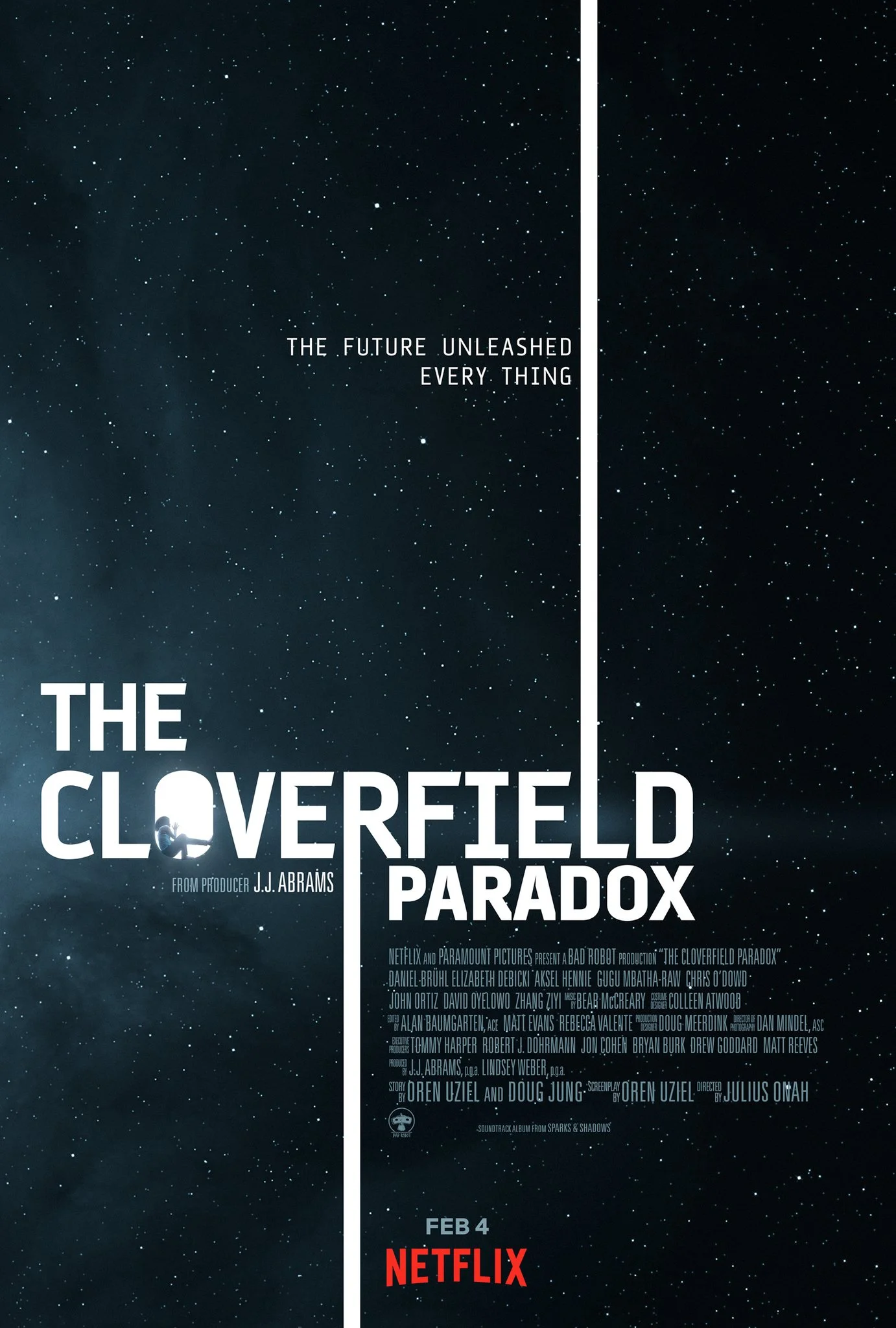 "The Cloverfield Paradox" movie poster