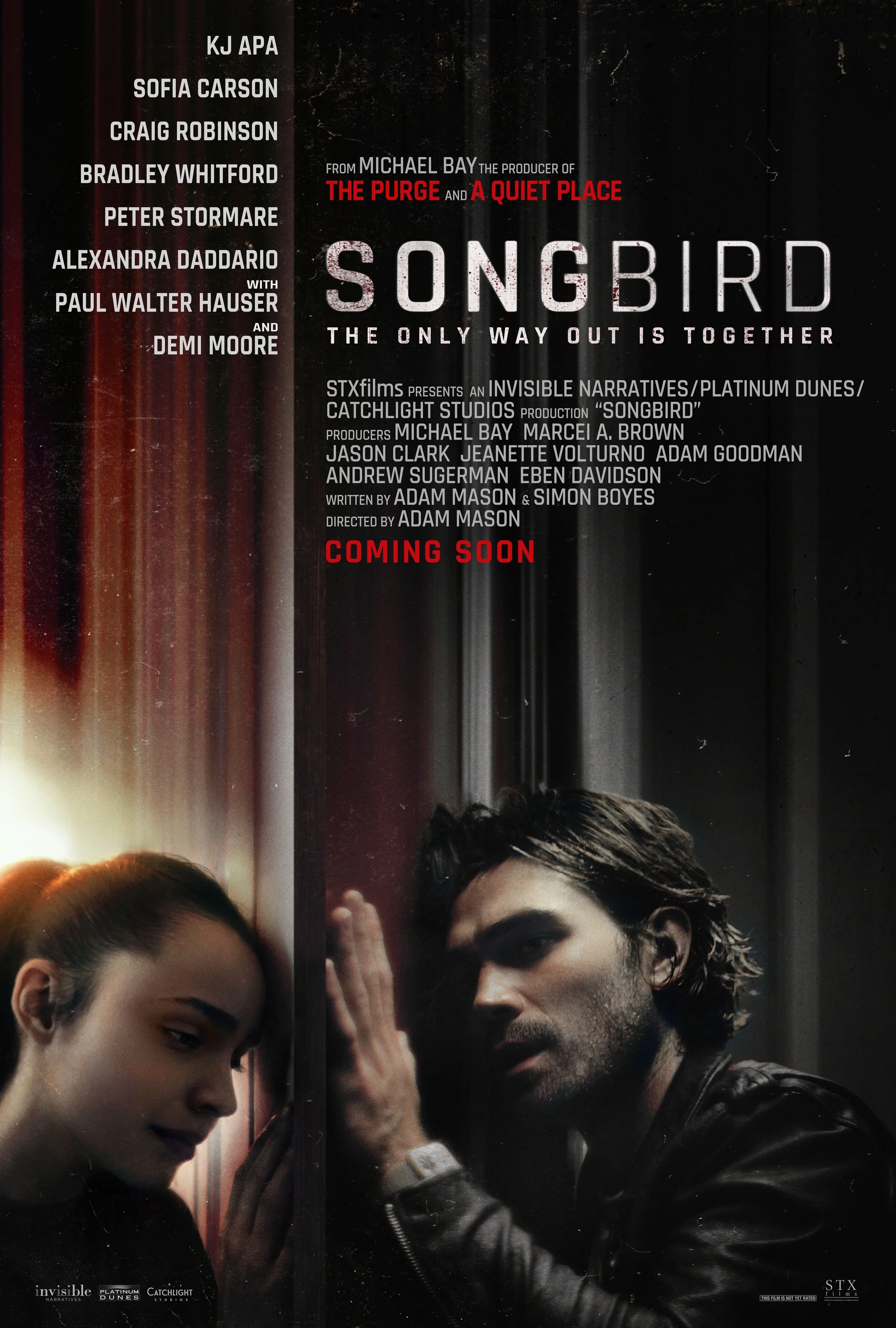 "Songbird" movie poster