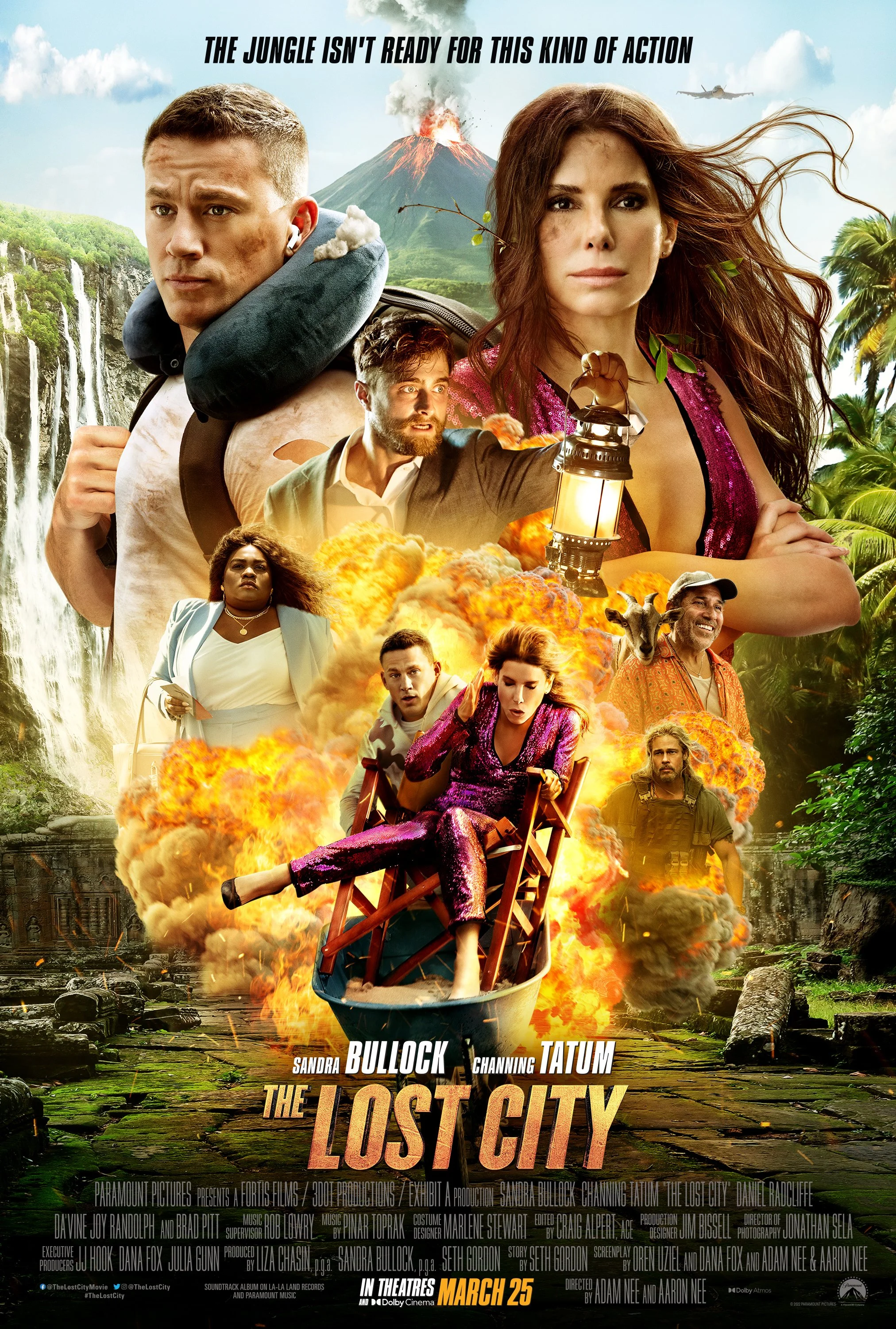 "The Lost City" movie poster