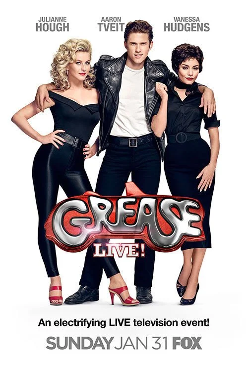 Television event 'Grease Live!' movie poster
