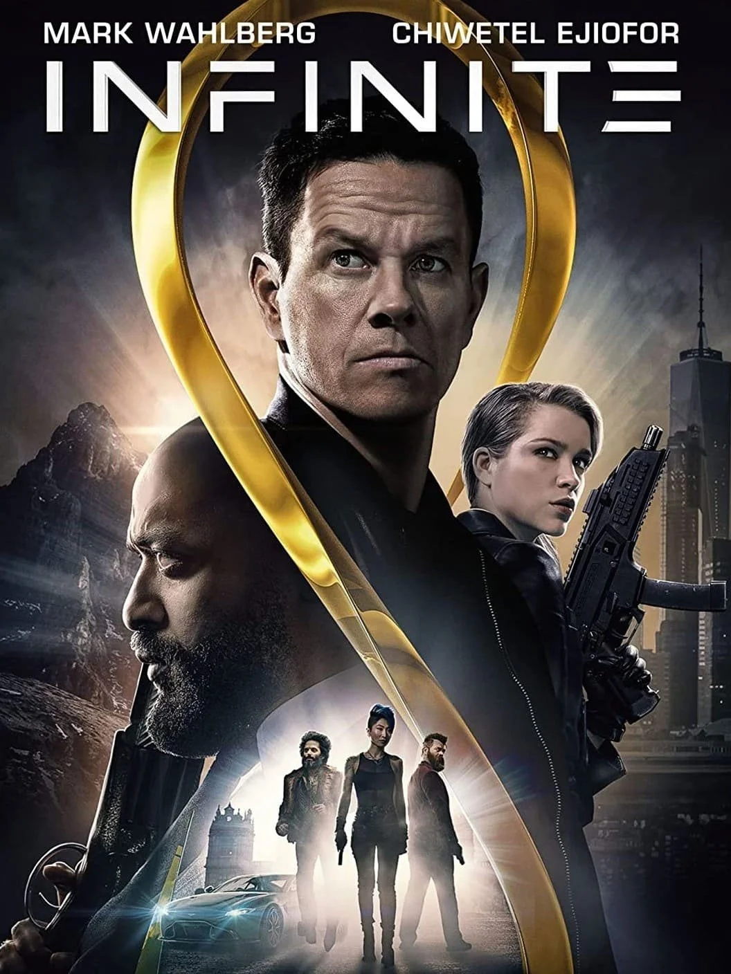 'Infinite' featuring actors Mark Wahlberg movie poster